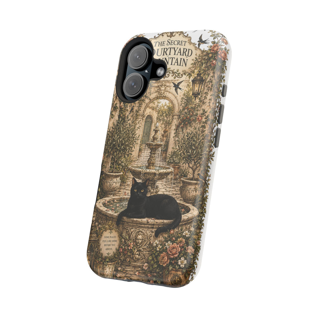 THE SECRET COURTYARD FOUNTAIN | Phone case
