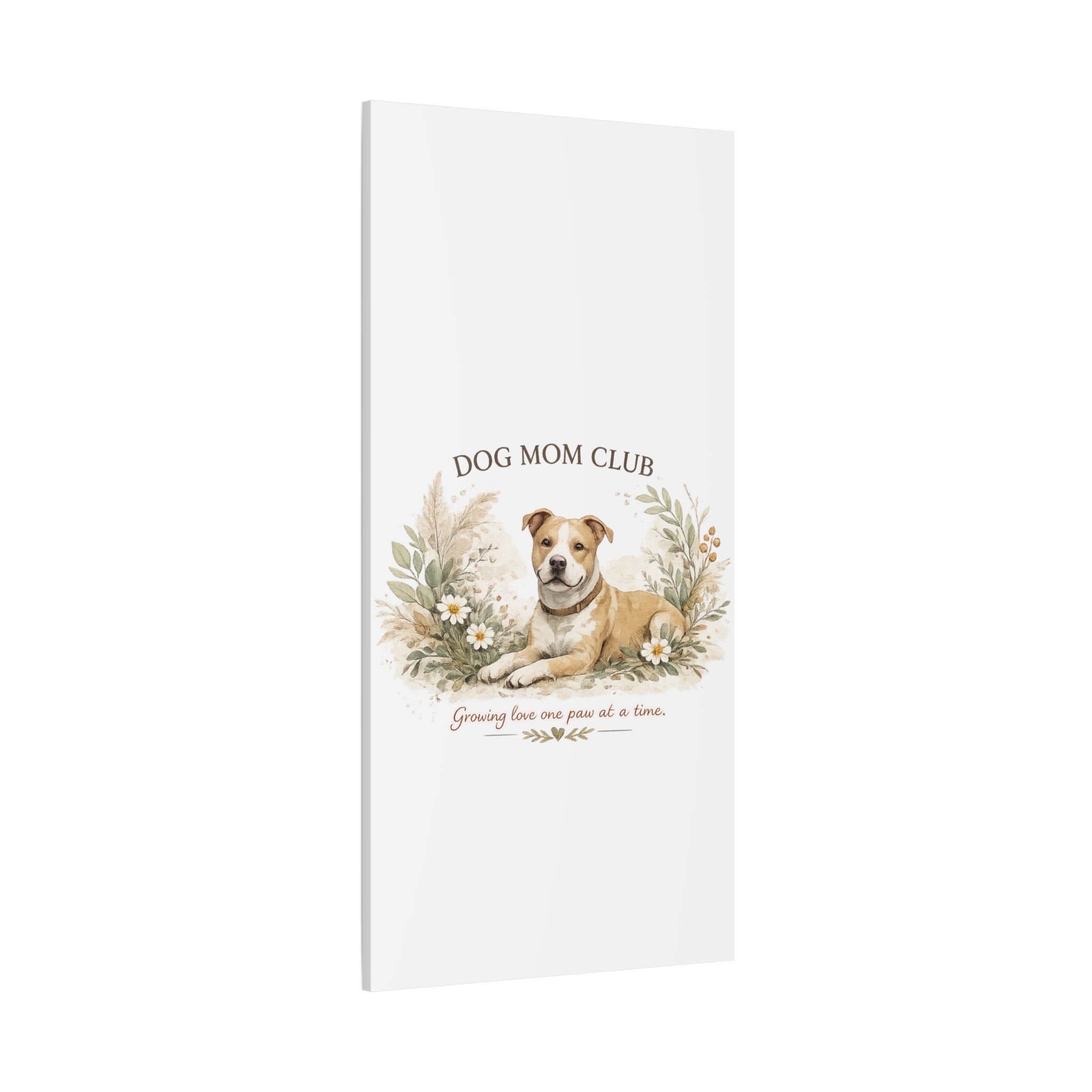 Dog Mom's Wild Garden | Matte Canvas, Stretched, 1.25"