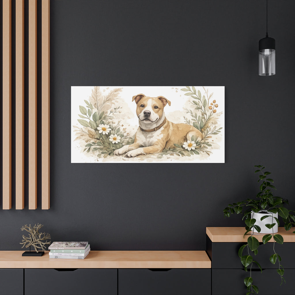 Dog Mom's Wild Garden | Matte Canvas, Stretched, 1.25"