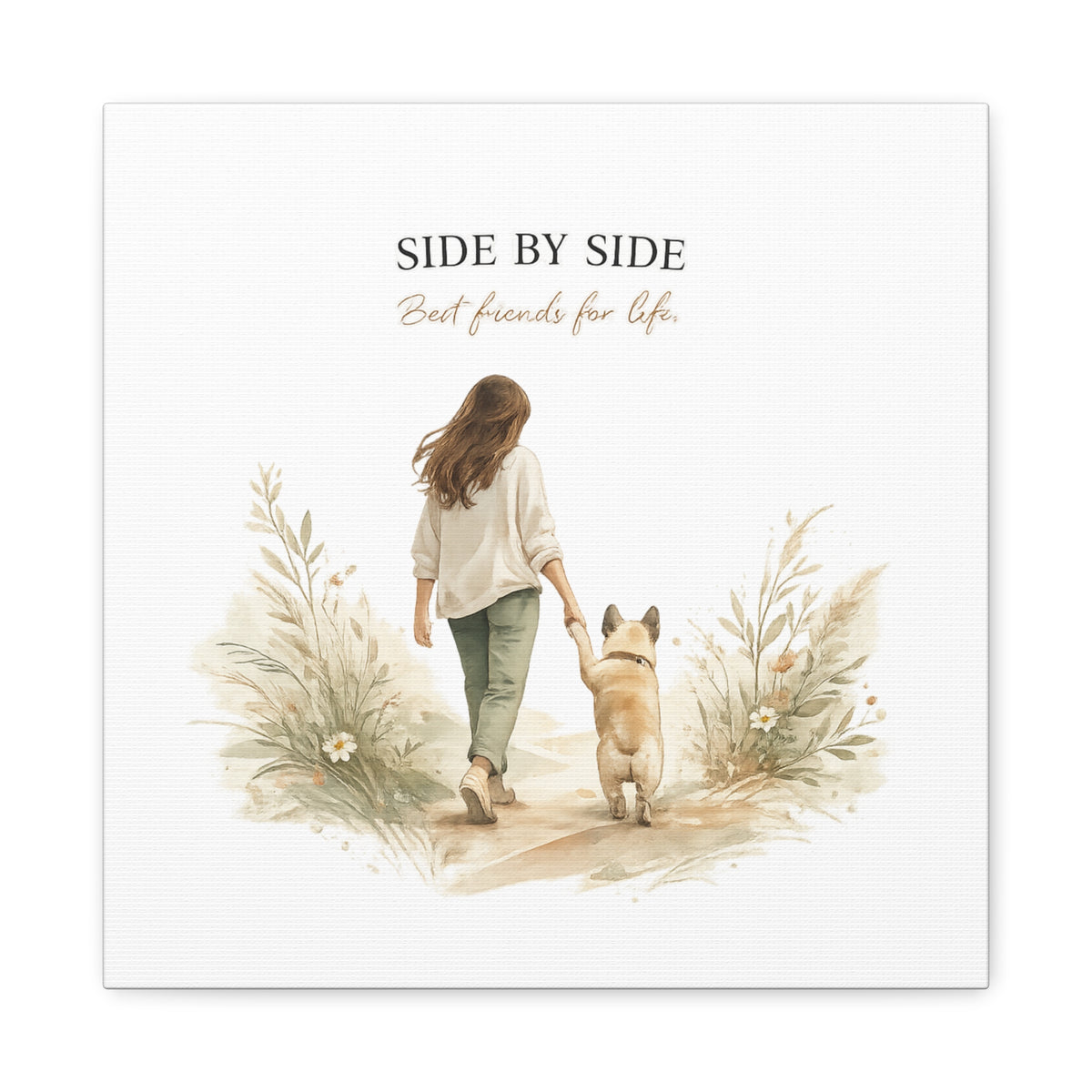 Together Forever | Dog Mom Collection Matte Canvas