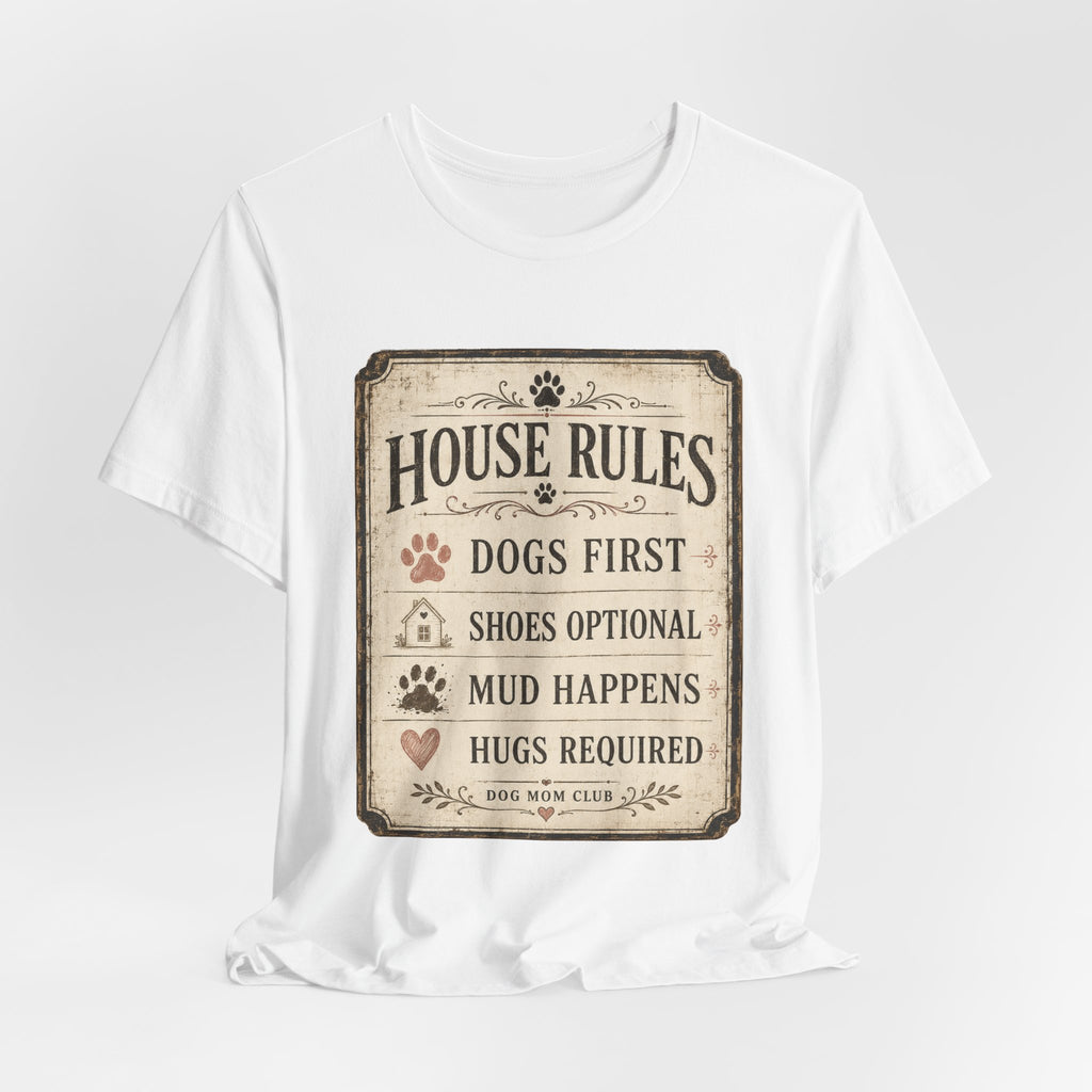 House Rules | Bella+Canvas 3001 Unisex Jersey T-Shirt