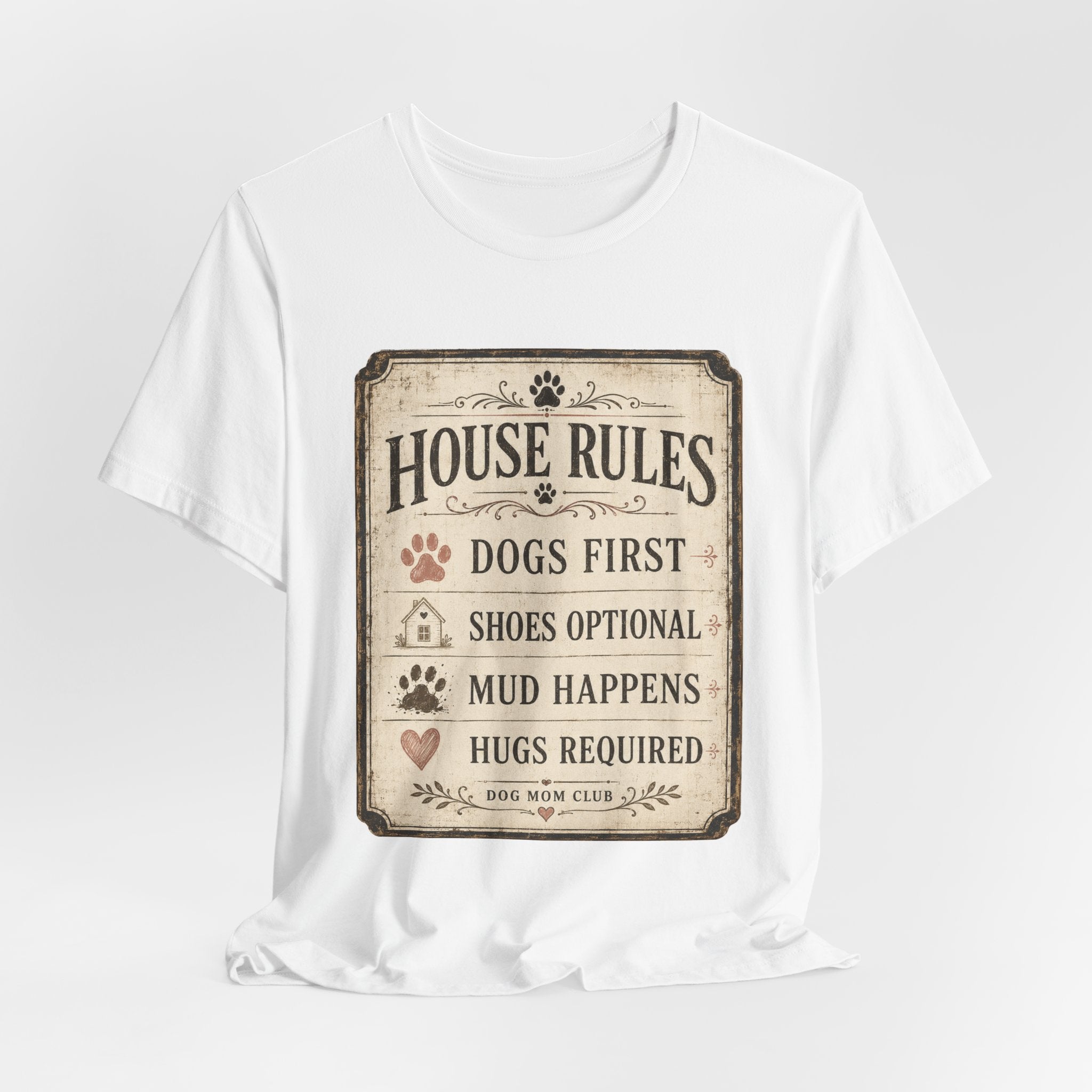 House Rules | Bella+Canvas 3001 Unisex Jersey T-Shirt