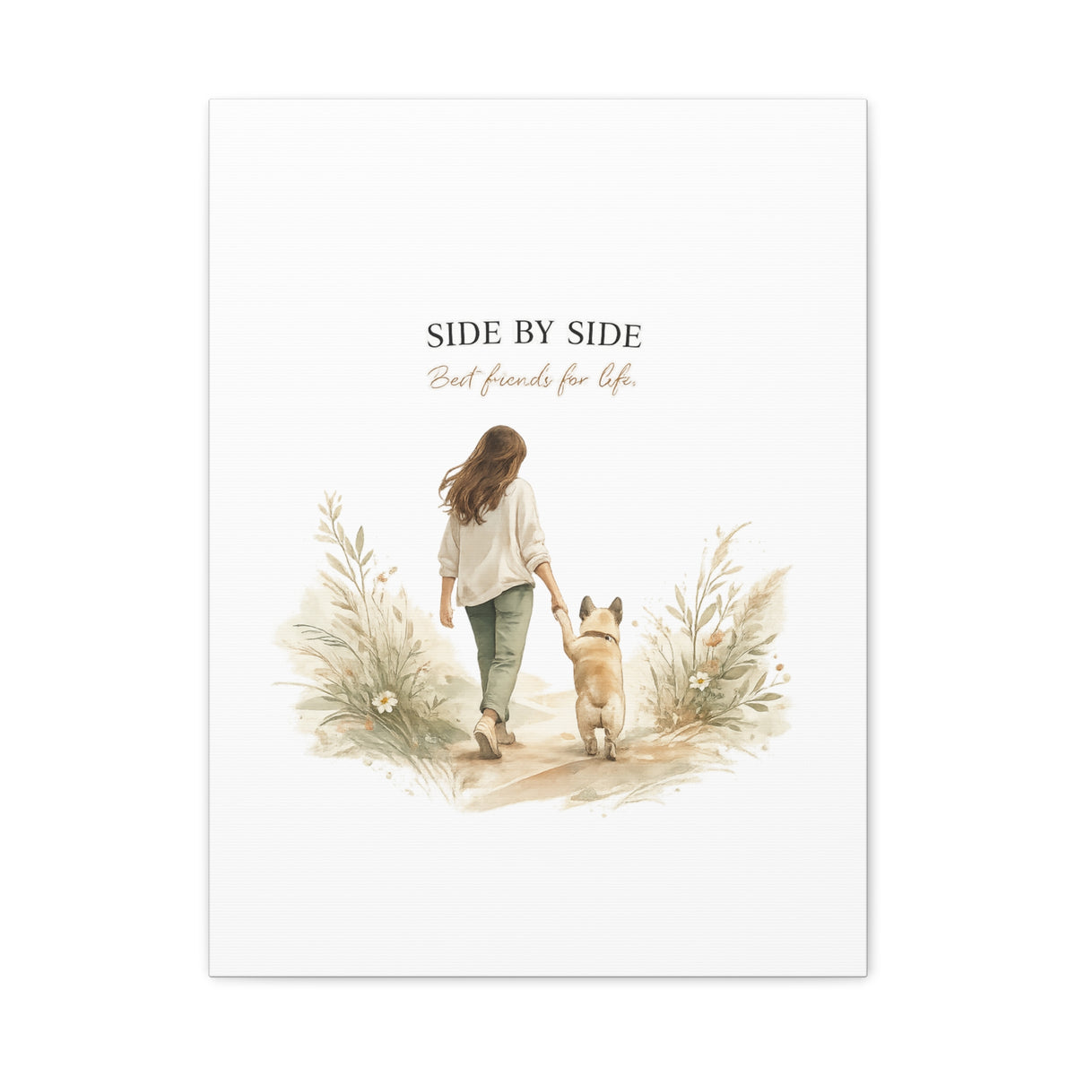 Together Forever | Dog Mom Collection Matte Canvas