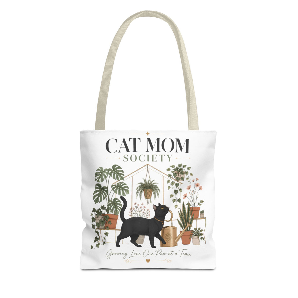 The Greenhouse Gardener | Cat Mom Collection Totebag