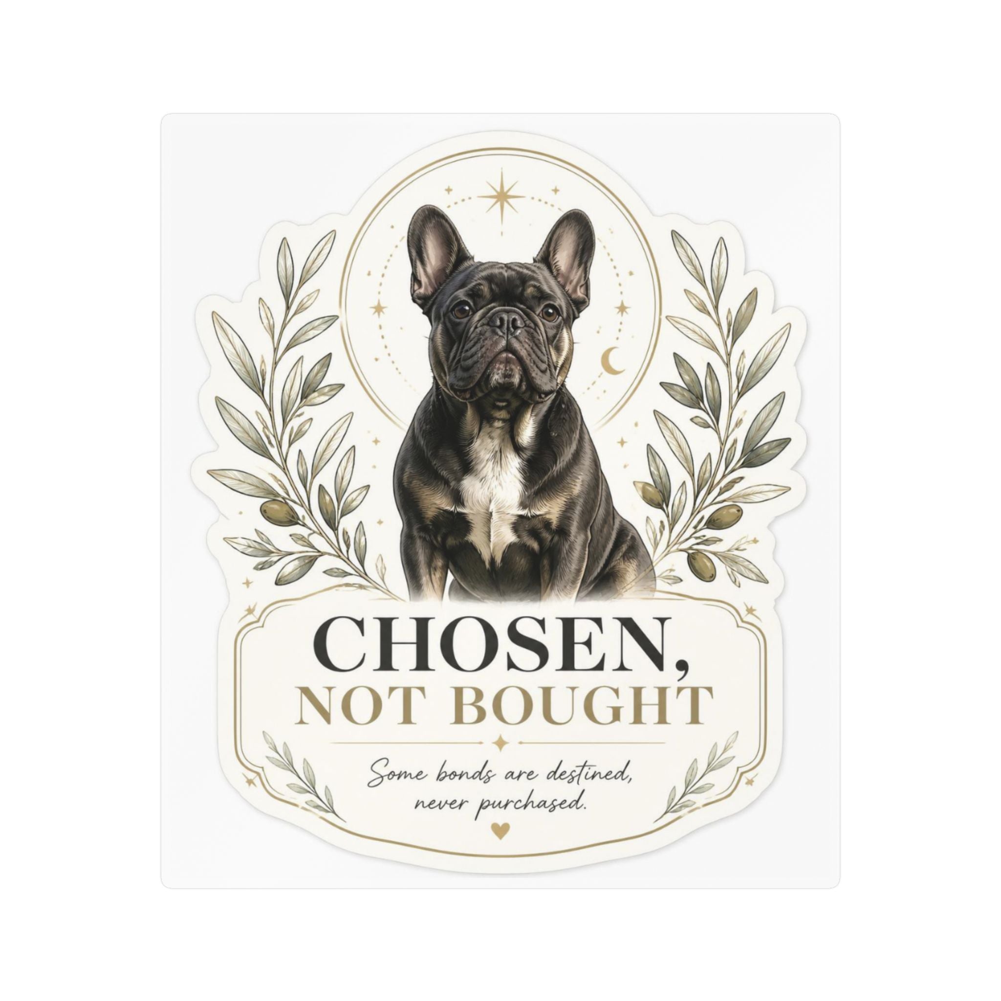 CHOSEN NOT BOUGHT | Kiss-Cut Vinyl Decals Sticker