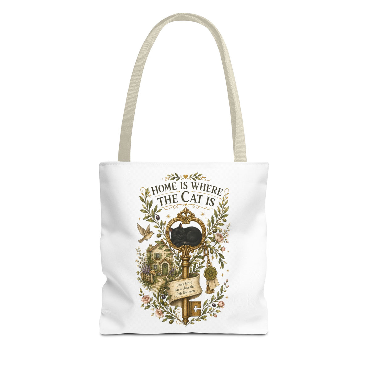 The Key to Home | Dog Mom Collection Totebag