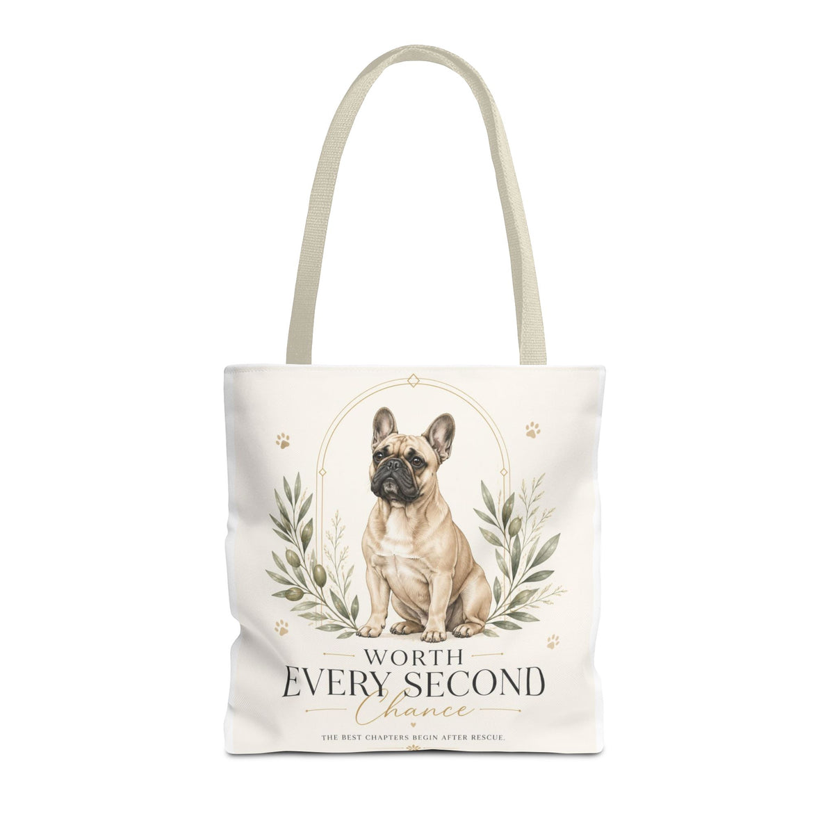 Worth Every Second Chance | Rescue Collection Totebag