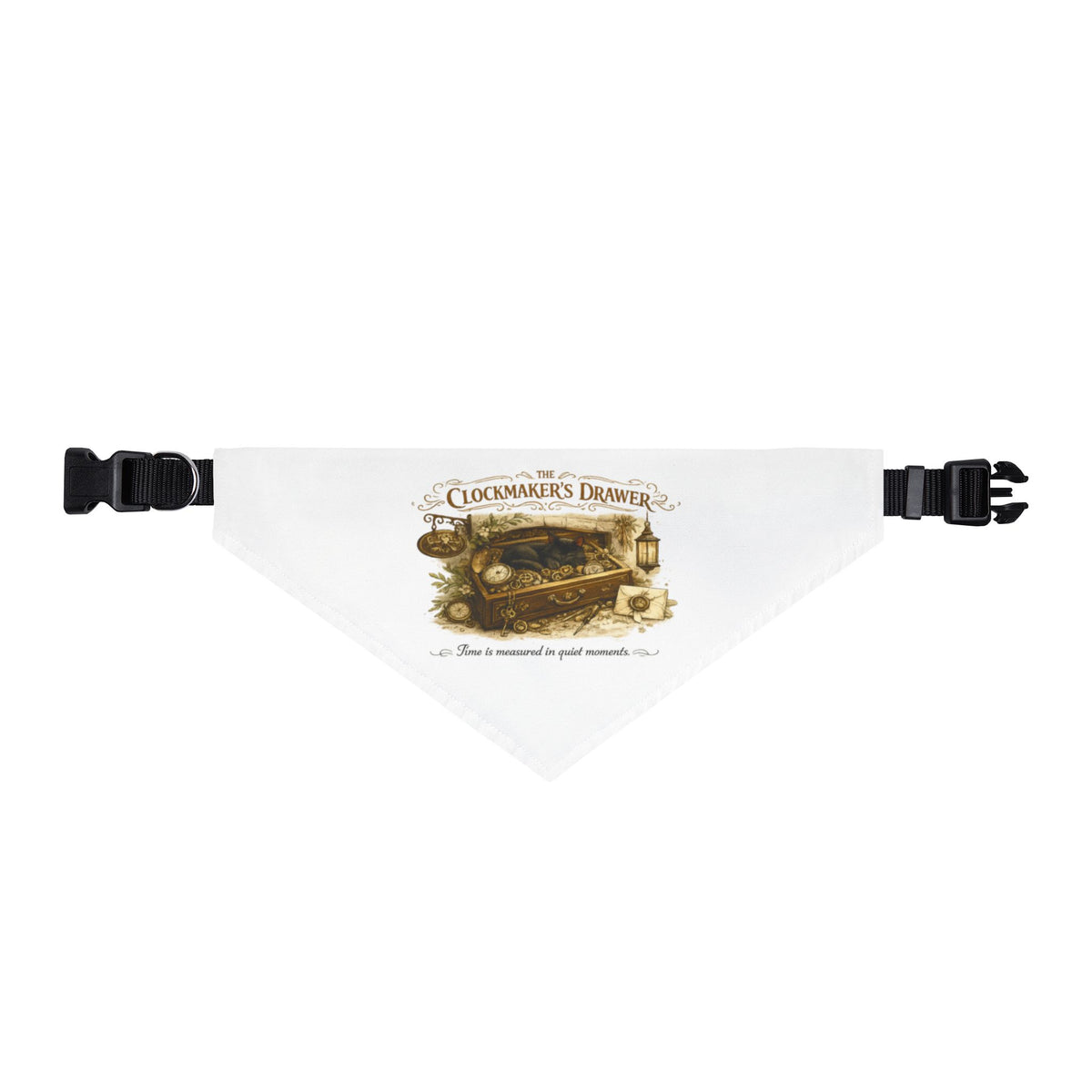 The Clockmaker's Drawer | Cat Mom Collection Pet Bandana