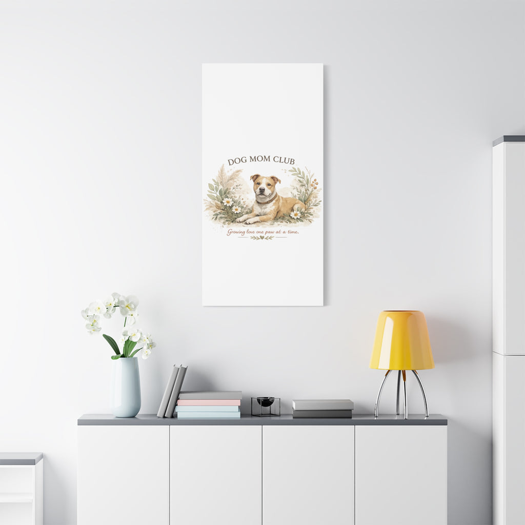 Dog Mom's Wild Garden | Matte Canvas, Stretched, 1.25"