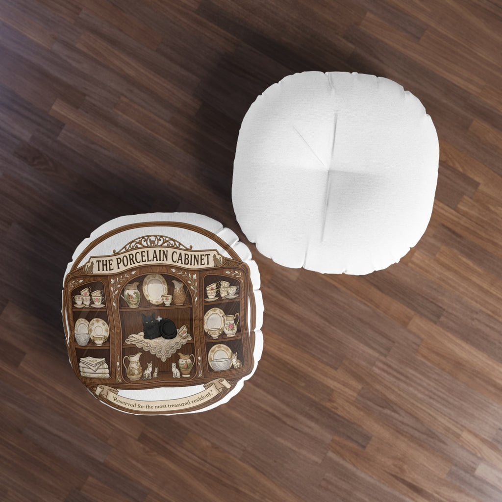 The Porcelain Cabinet | Cat Mom Collection Pillow