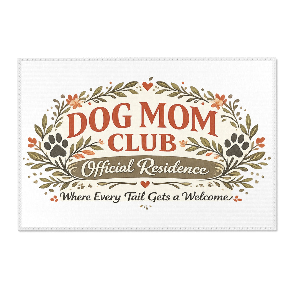 Official Dog Mom Residence | Area Rugs