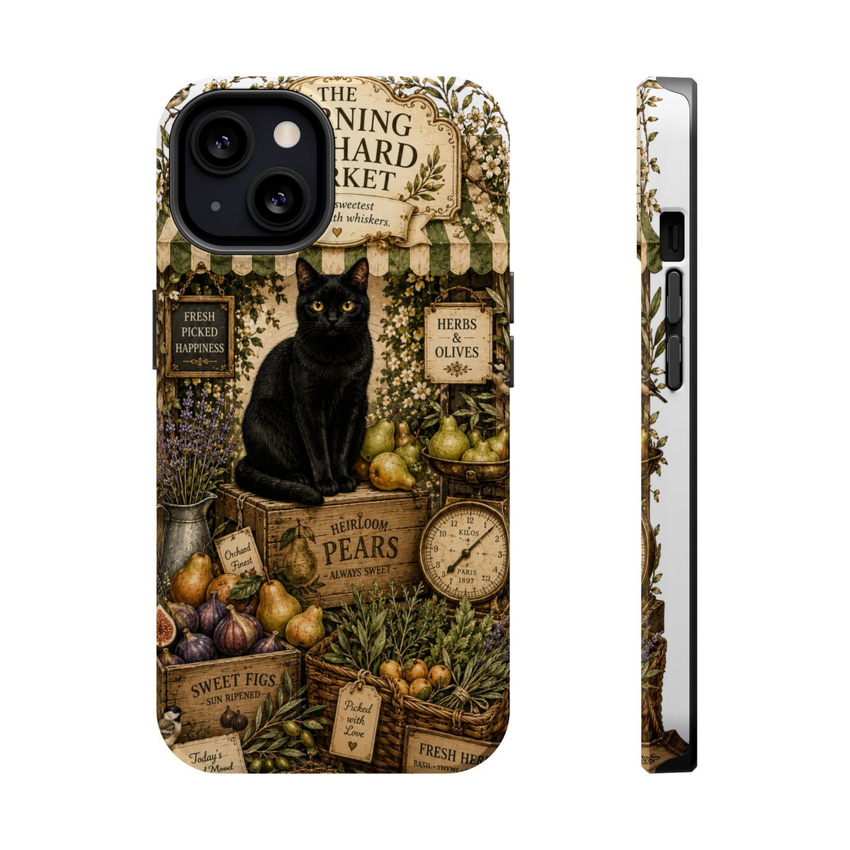 The Morning Orchard Market | Cat Mom Collection Phone case