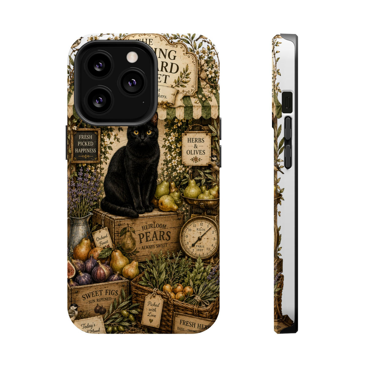 The Morning Orchard Market | Cat Mom Collection Phone case