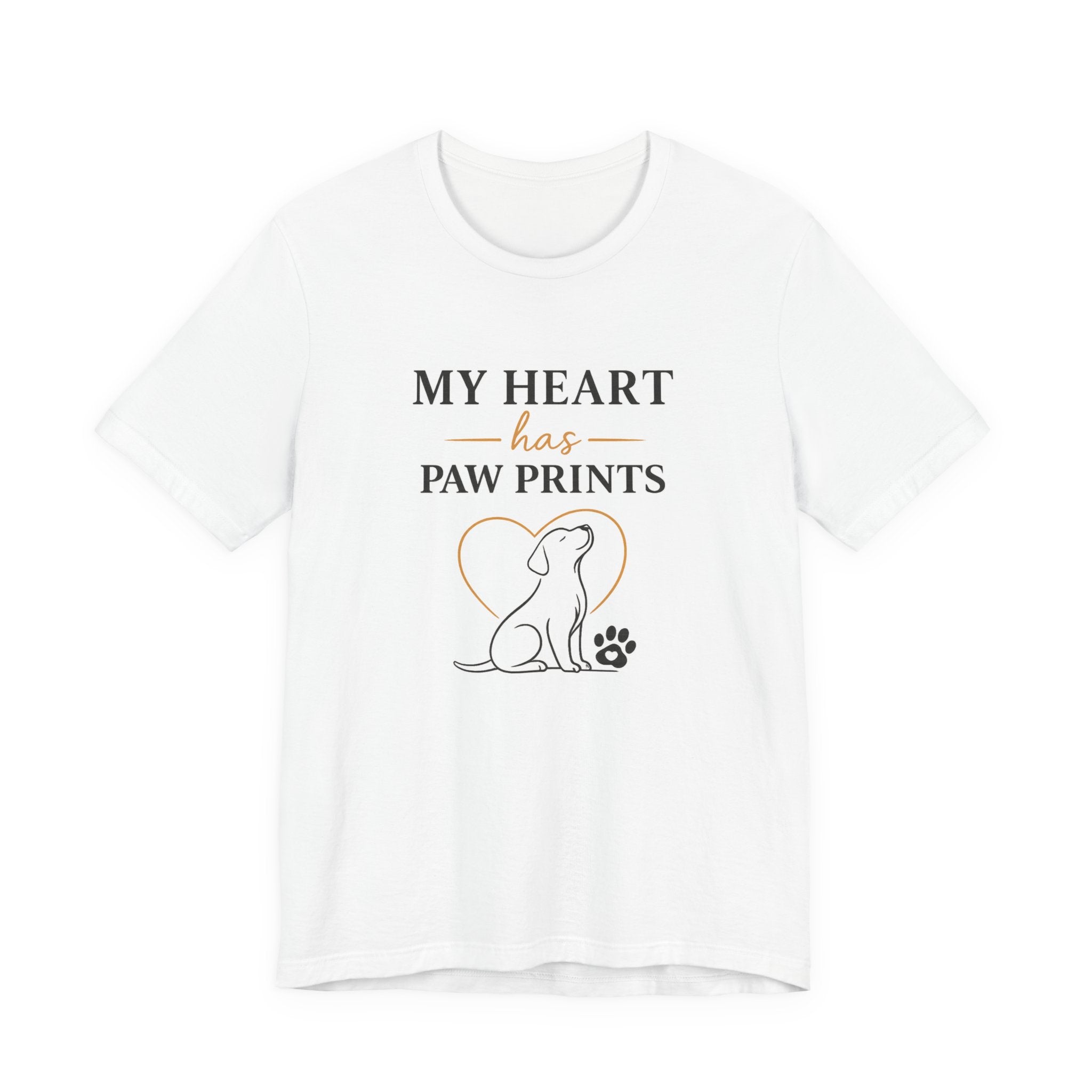 My Heart Has Paw Prints | Dog Lover T-Shirt