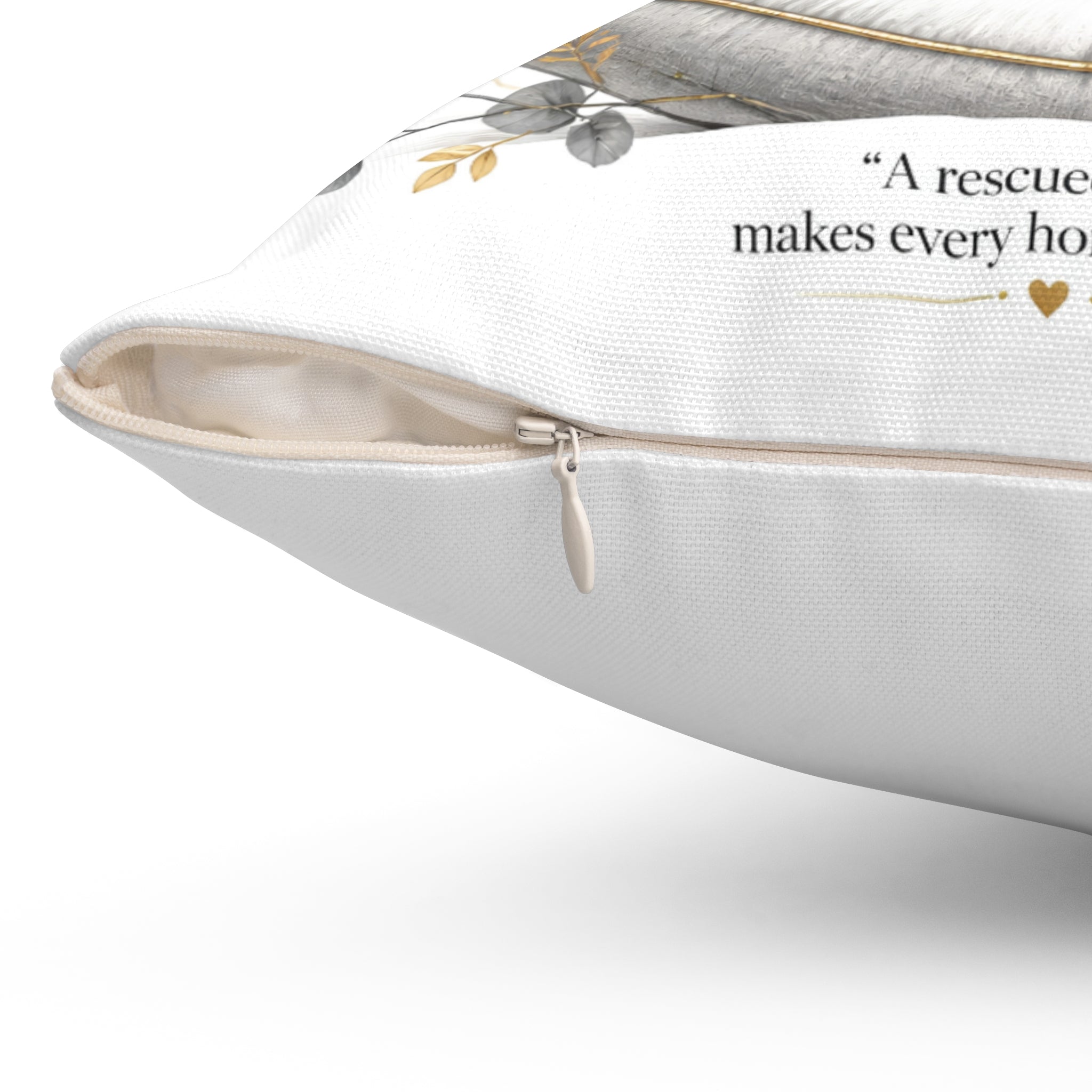 LOVE LIVES HERE | Spun Polyester Square Pillow