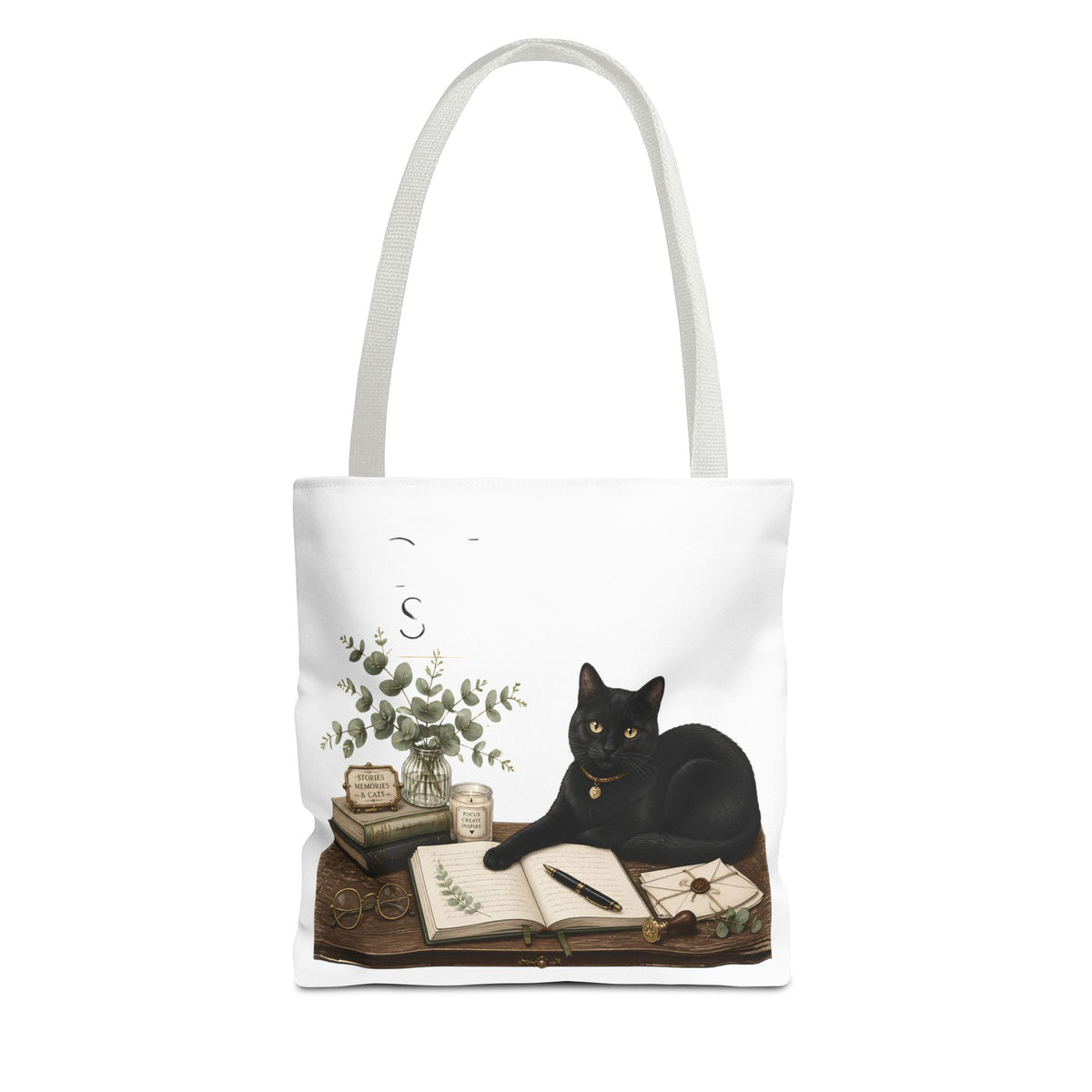The Letter Writer's Desk | Cat Mom Collection Totebag