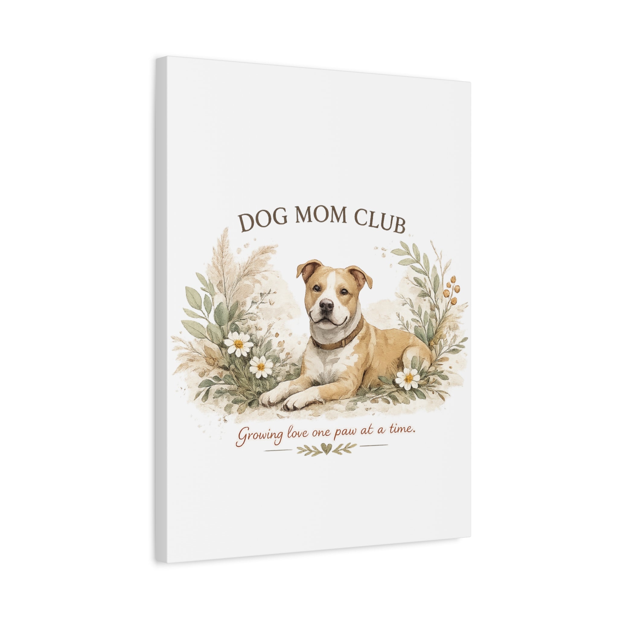 Dog Mom's Wild Garden | Matte Canvas, Stretched, 1.25"
