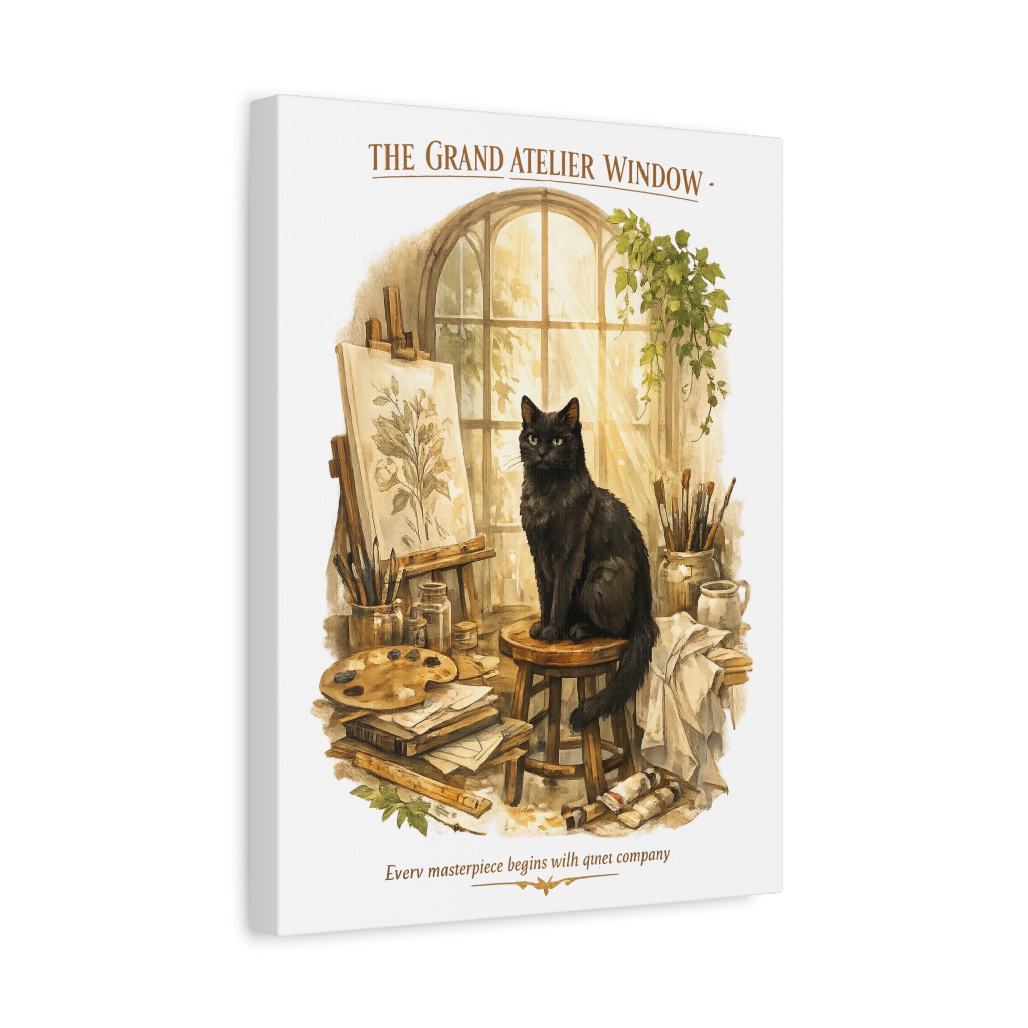 The Grand Atelier Window | Matte Canvas