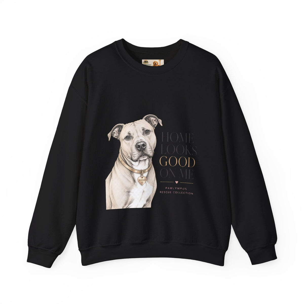 Home Looks Good on Me | Rescue Collection Sweatshirt