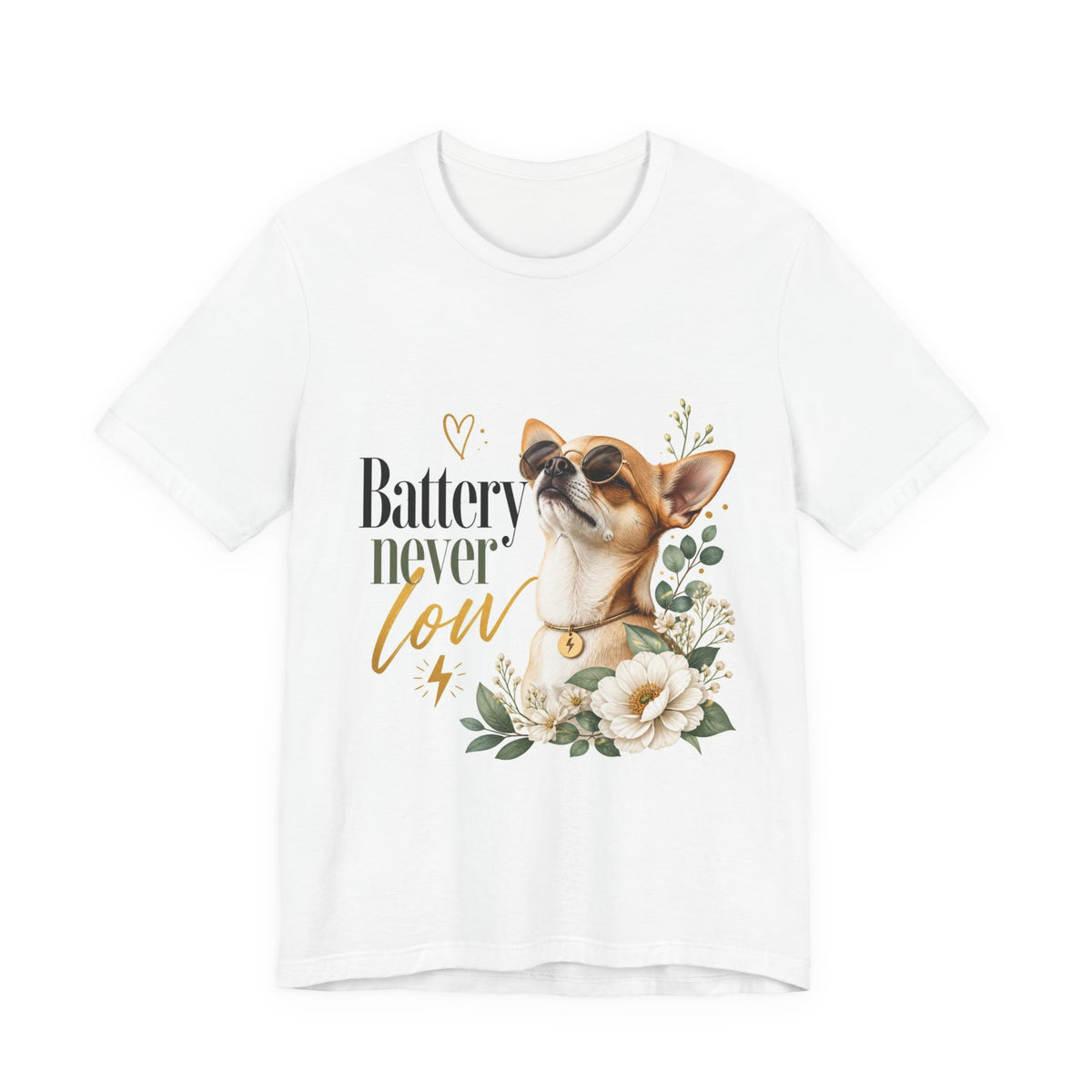 Battery Never Low | Fun Collection T-Shirt