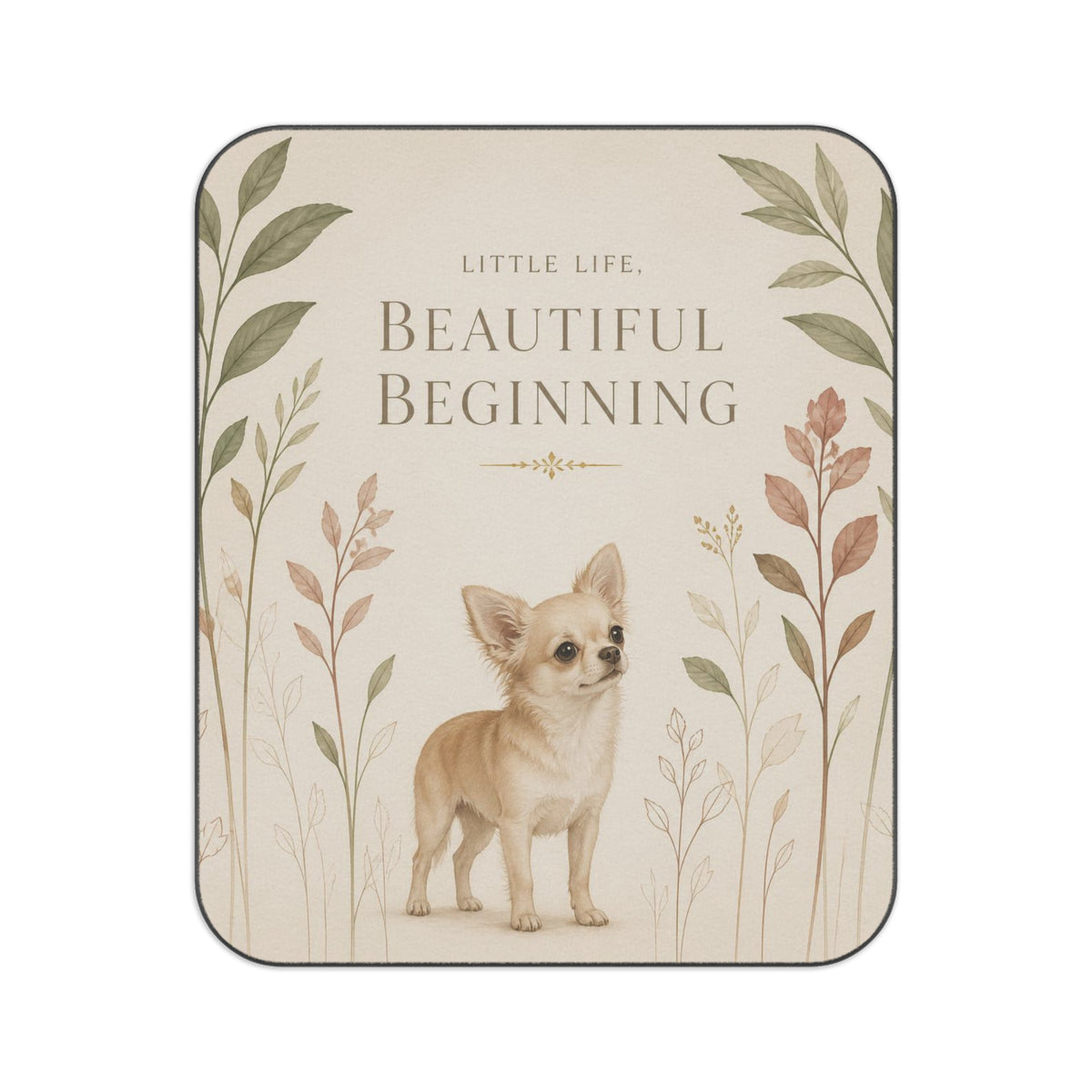 Little Life, Beautiful Beginning | Rescue Collection Picnic Blanket