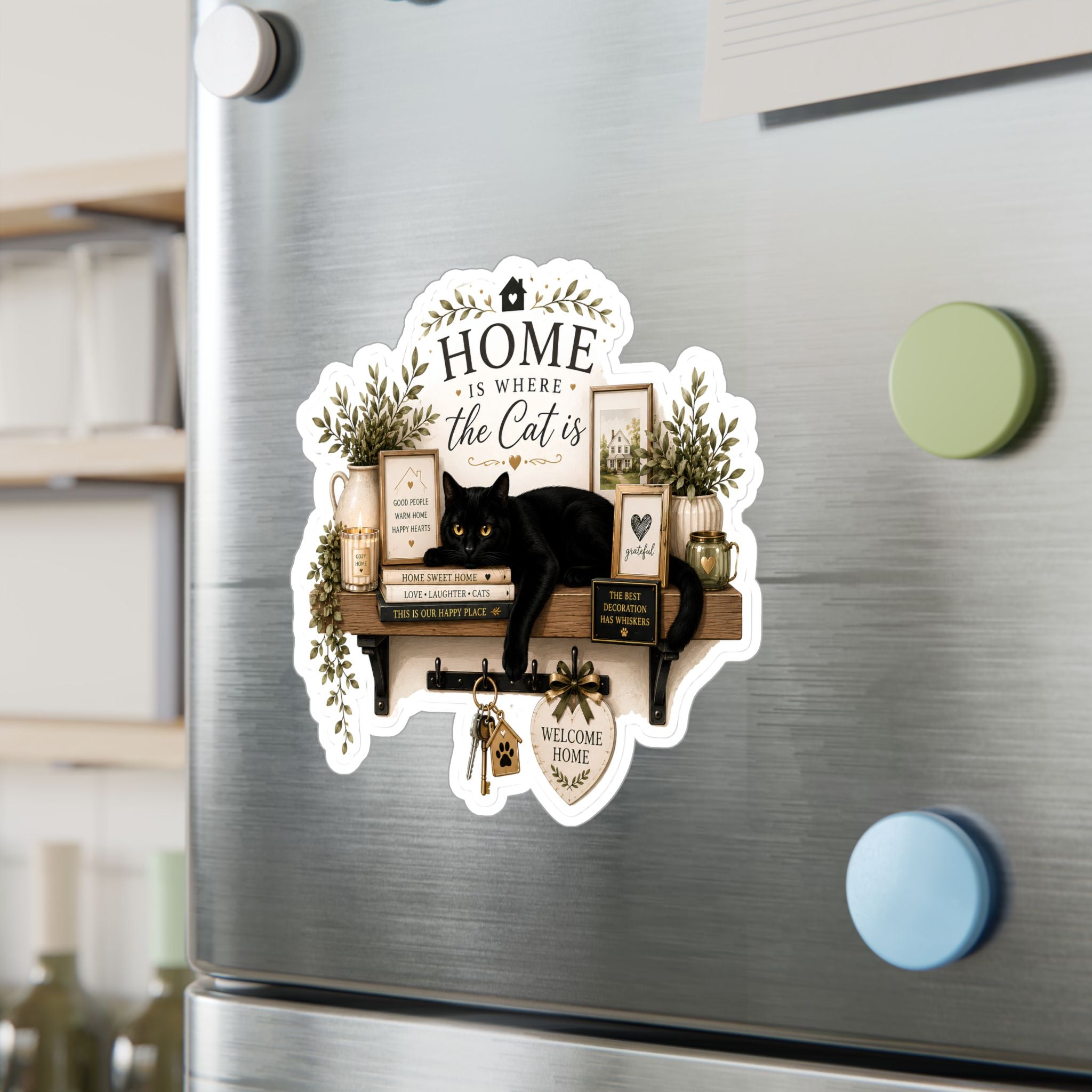The Housewarming Shelf | Kiss-Cut Vinyl Decals Sticker