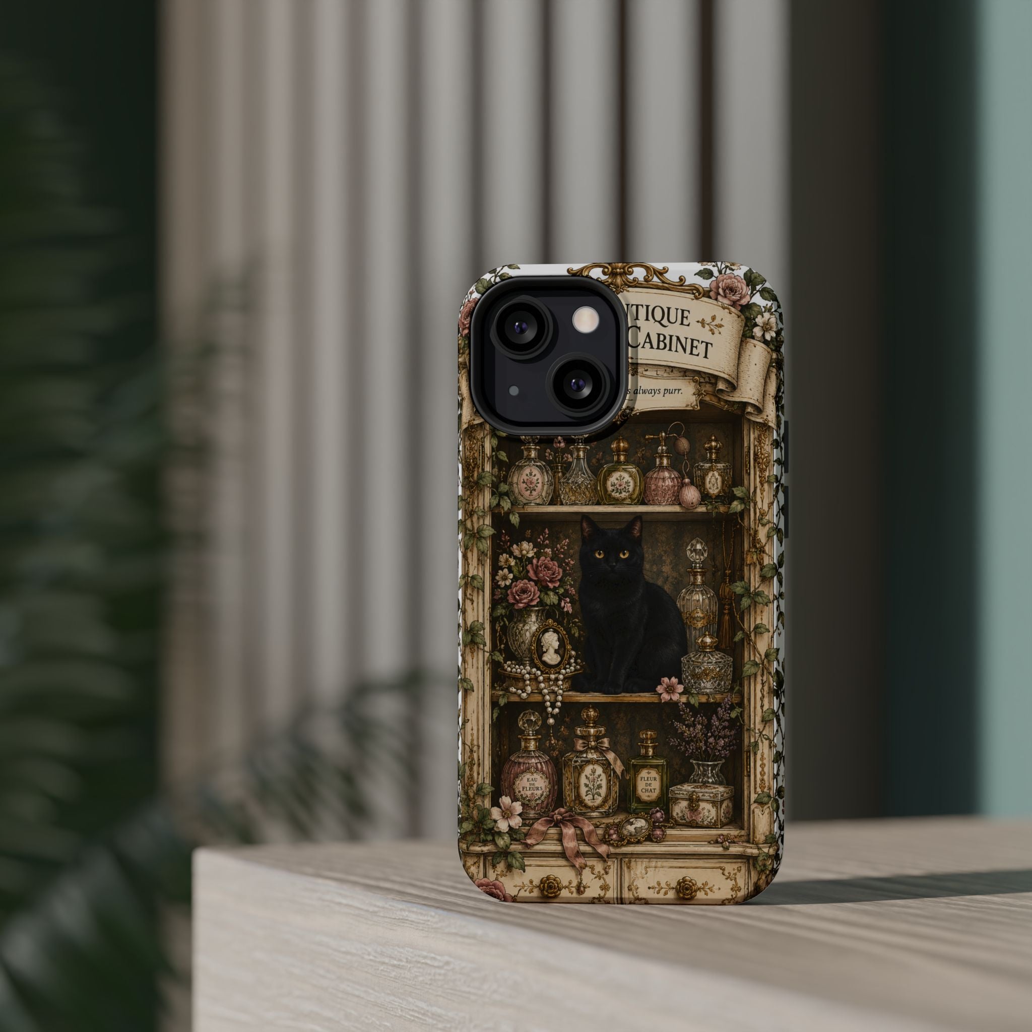 THE ANTIQUE PERFUME CABINET | Phone case