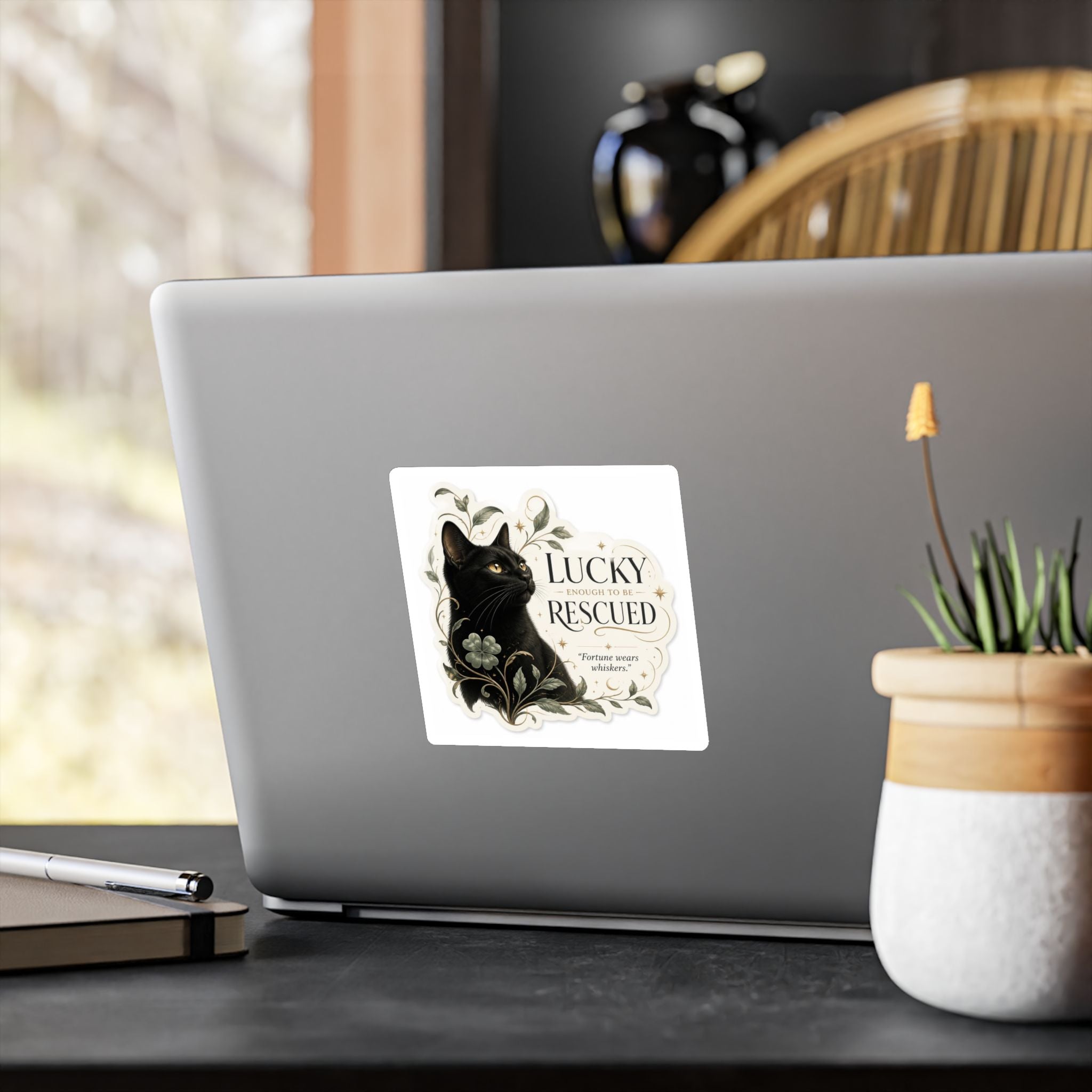 LUCKY RESCUE | Kiss-Cut Vinyl Decals Sticker