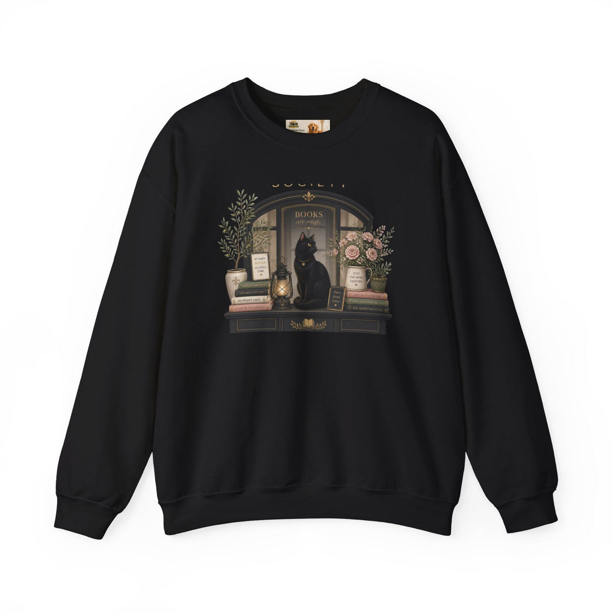 Books and Cats | Rescue Collection Sweatshirt