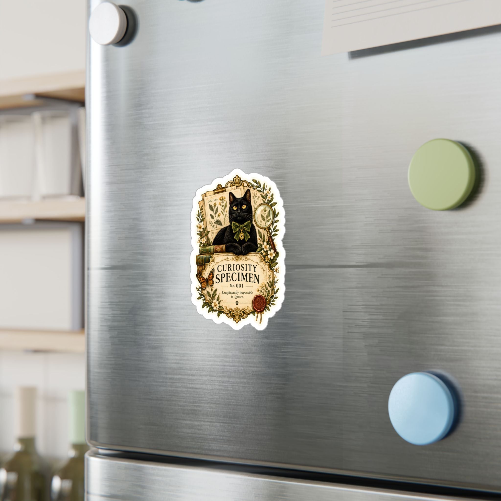 THE CURIOSITY SPECIMEN | Kiss-Cut Vinyl Decals Sticker