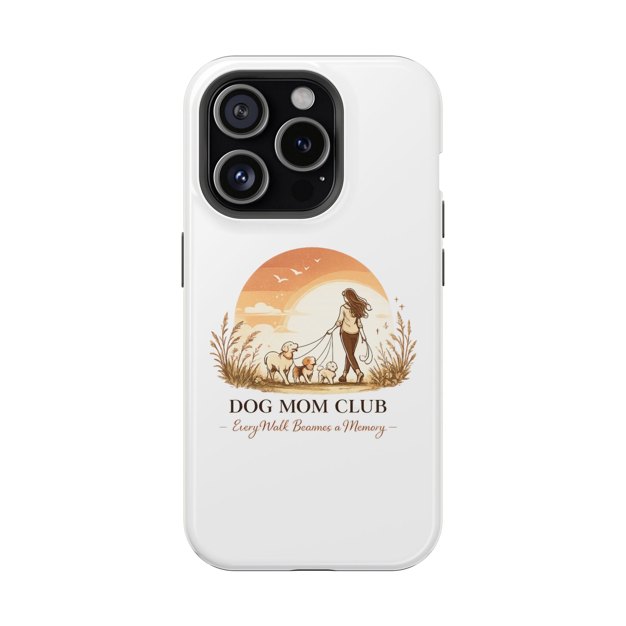Golden Hour Walk Phone case