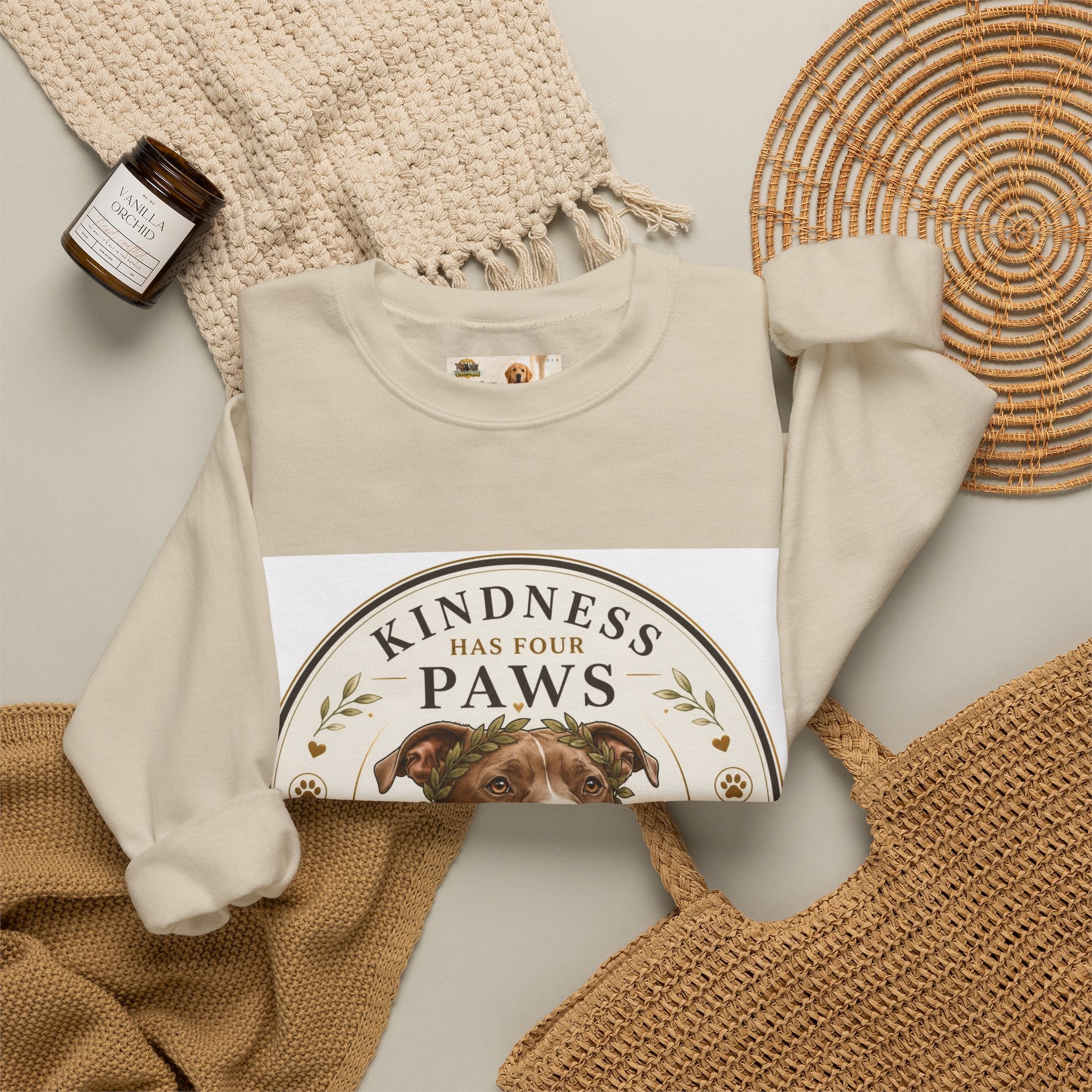 FOUR PAWS | Gildan 18000 Heavy Blend™ Crewneck Sweatshirt