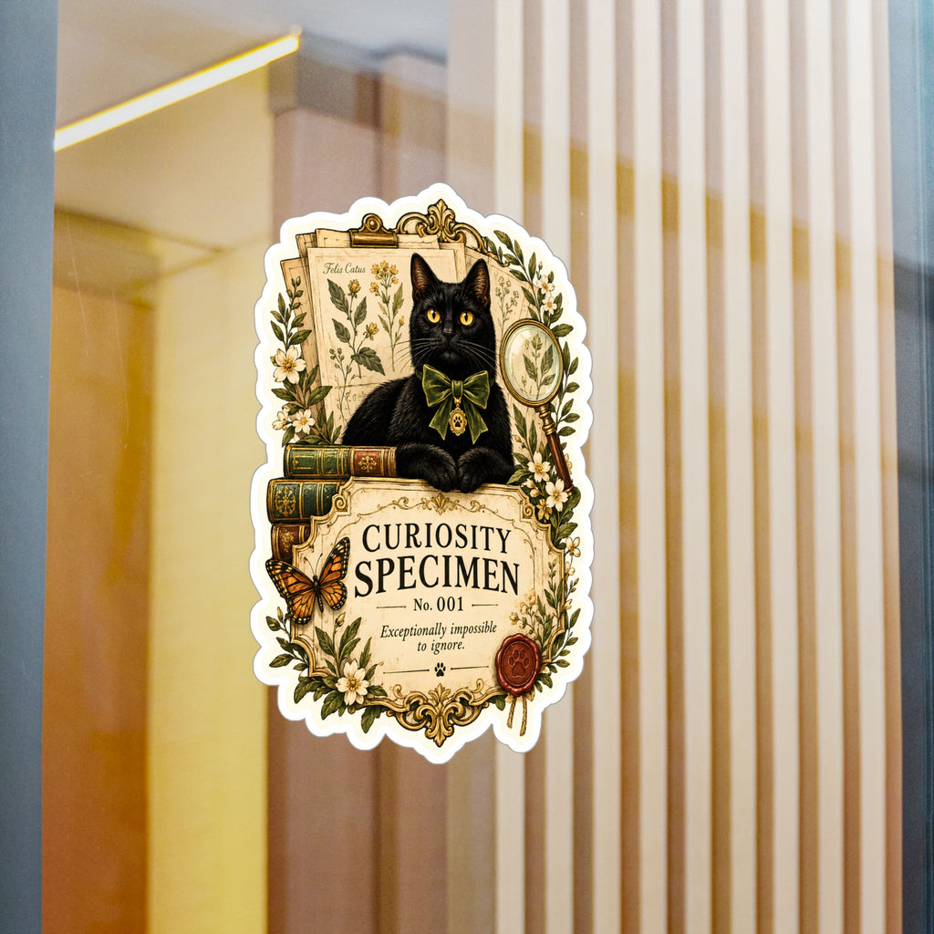 THE CURIOSITY SPECIMEN | Kiss-Cut Vinyl Decals Sticker