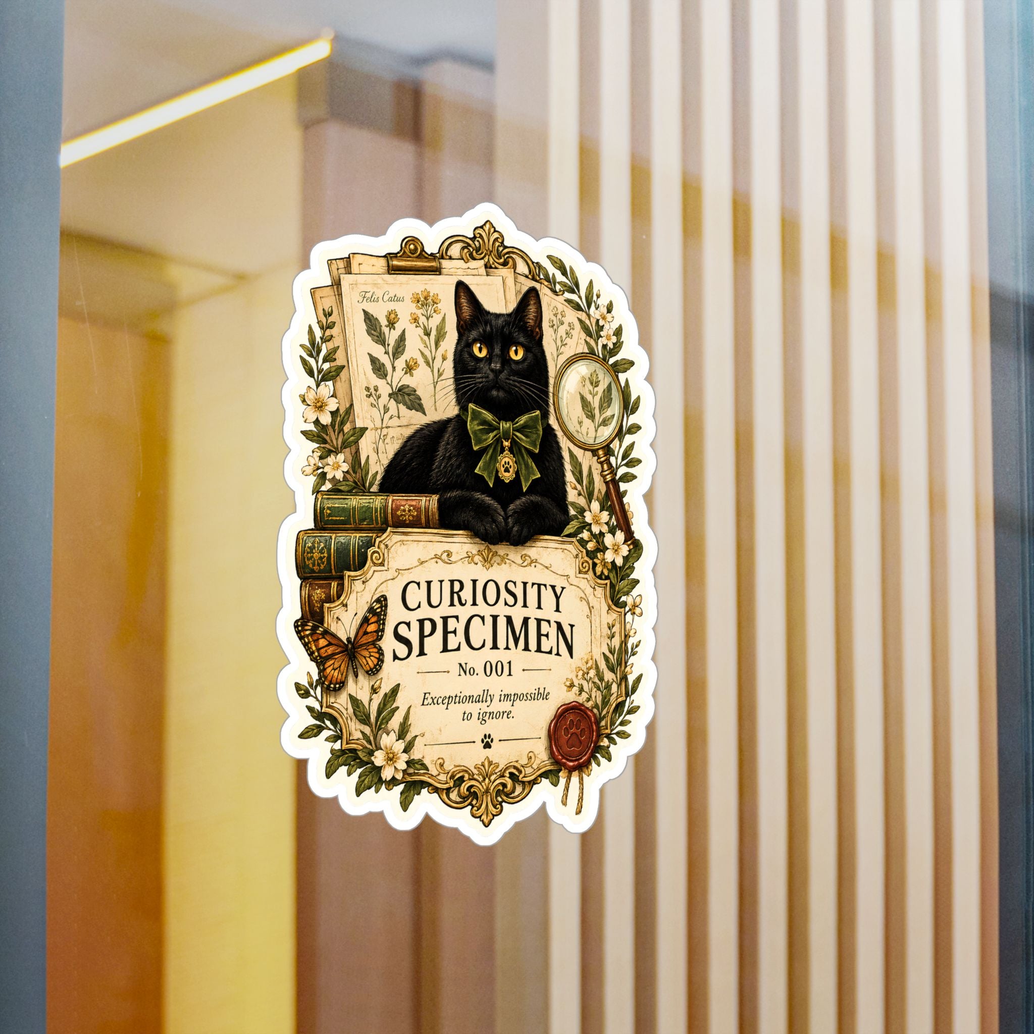 THE CURIOSITY SPECIMEN | Kiss-Cut Vinyl Decals Sticker