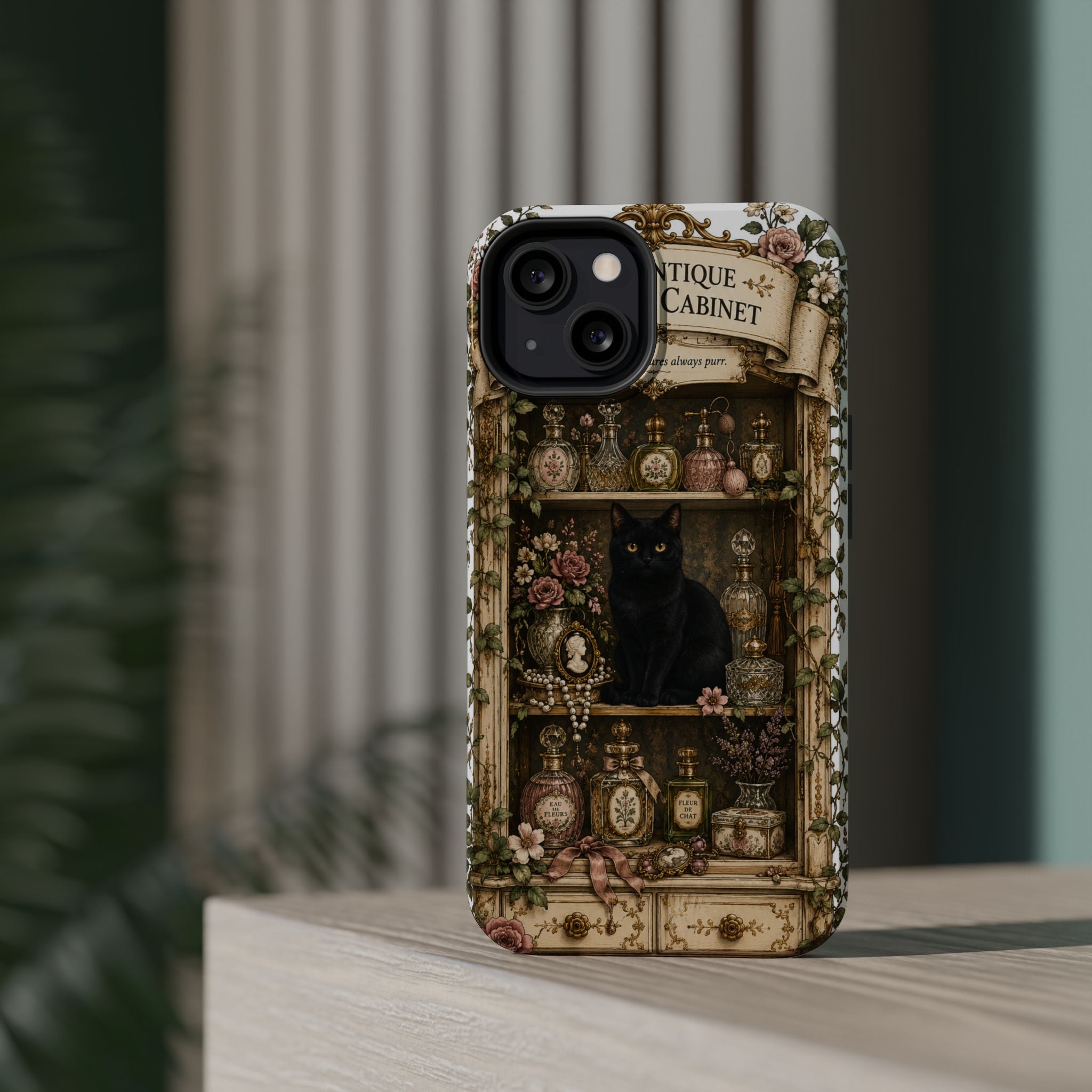 THE ANTIQUE PERFUME CABINET | Phone case