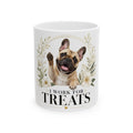 I work for treats | Fun Collection Mug