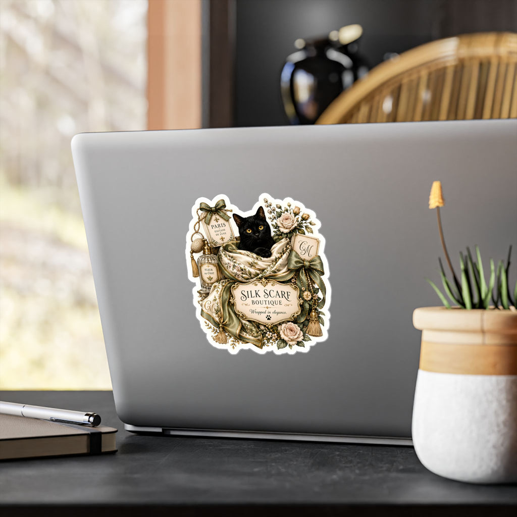 THE SILK SCARF BOUTIQUE | Kiss-Cut Vinyl Decals Sticker