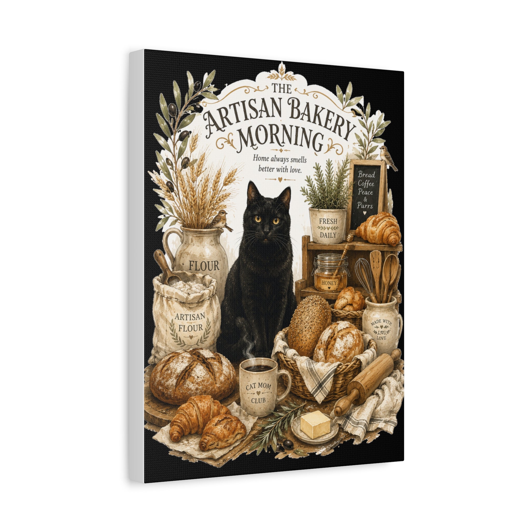 The Artisan Bakery Morning | Matte Canvas