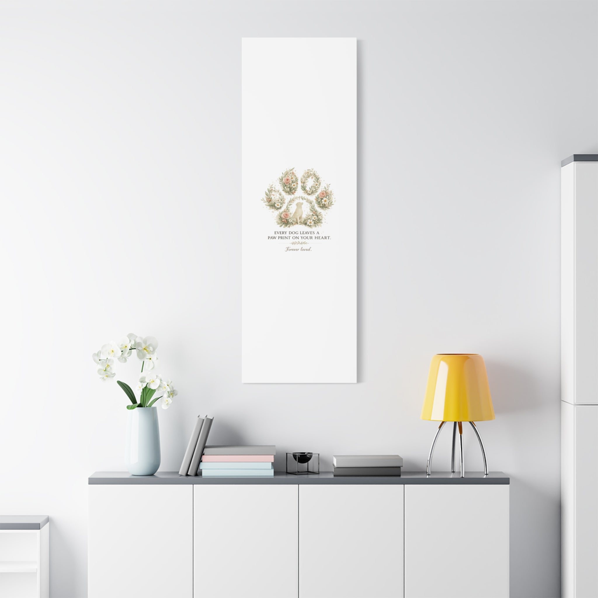 Every Dog Leaves a Paw Print | Matte Canvas, Stretched, 1.25"