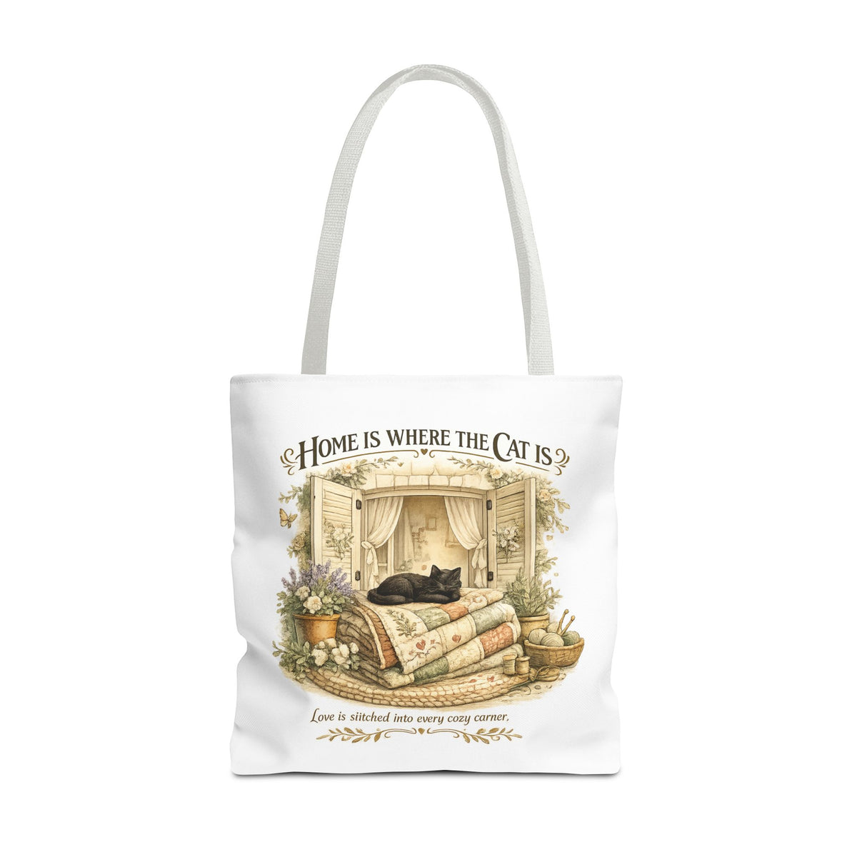 The Home Quilt | Dog Mom Collection Totebag