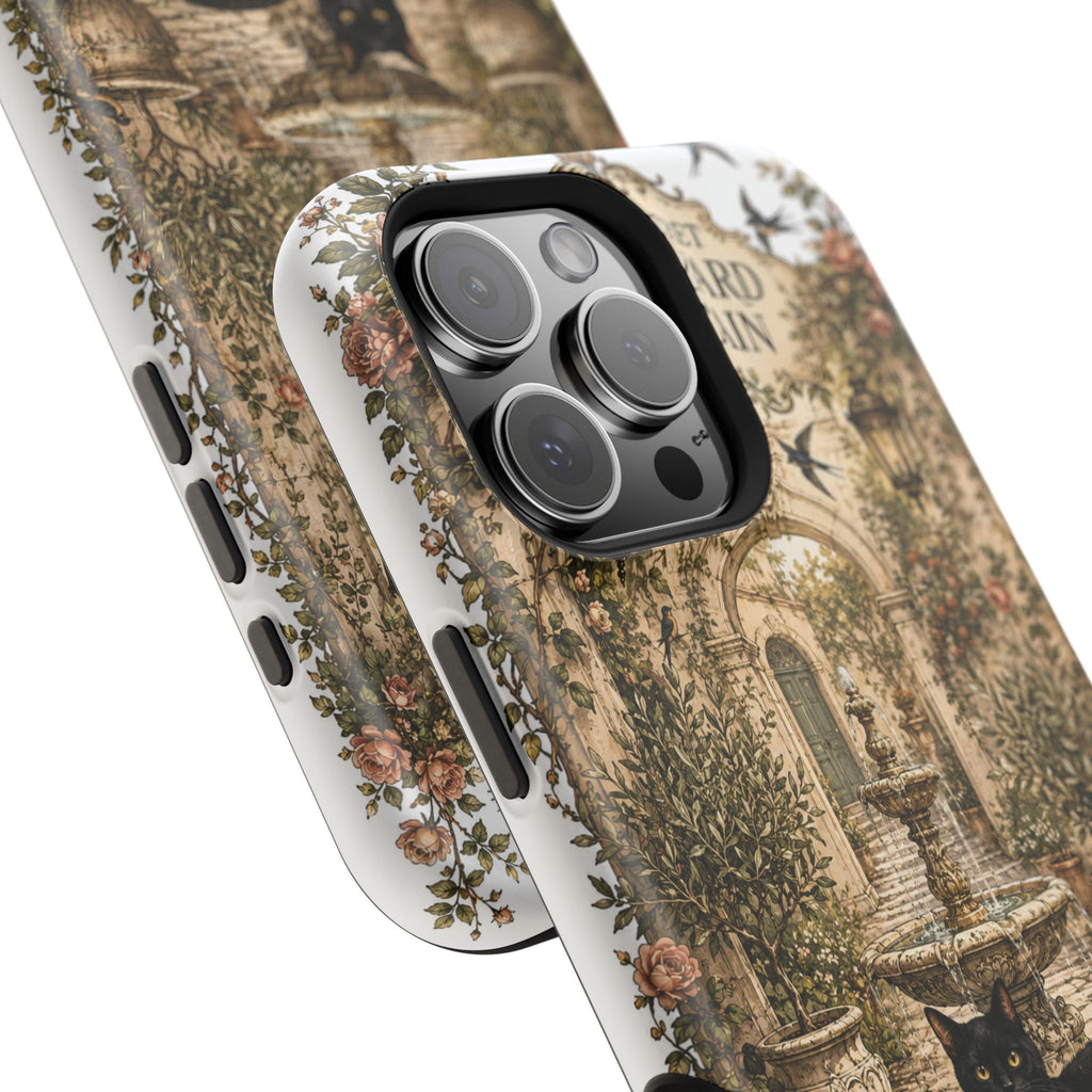 THE SECRET COURTYARD FOUNTAIN | Phone case