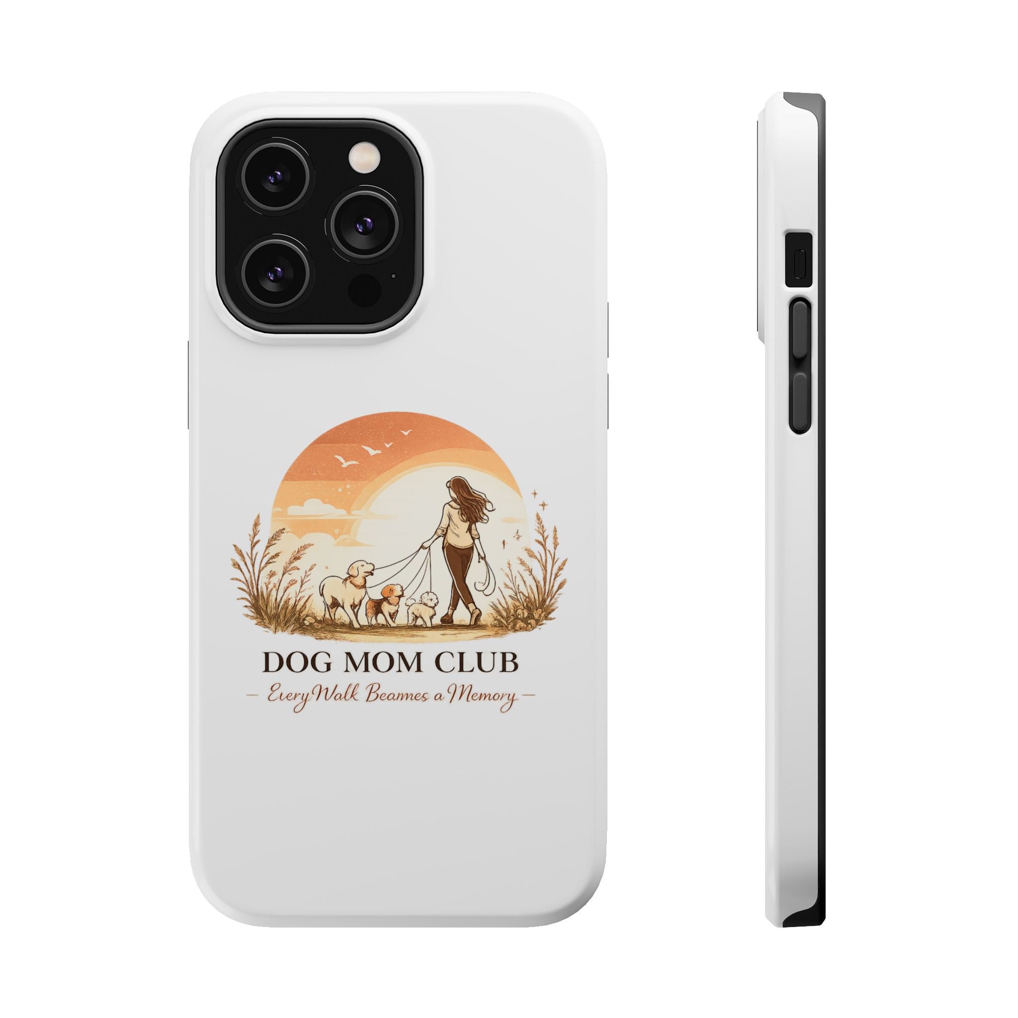 Golden Hour Walk Phone case