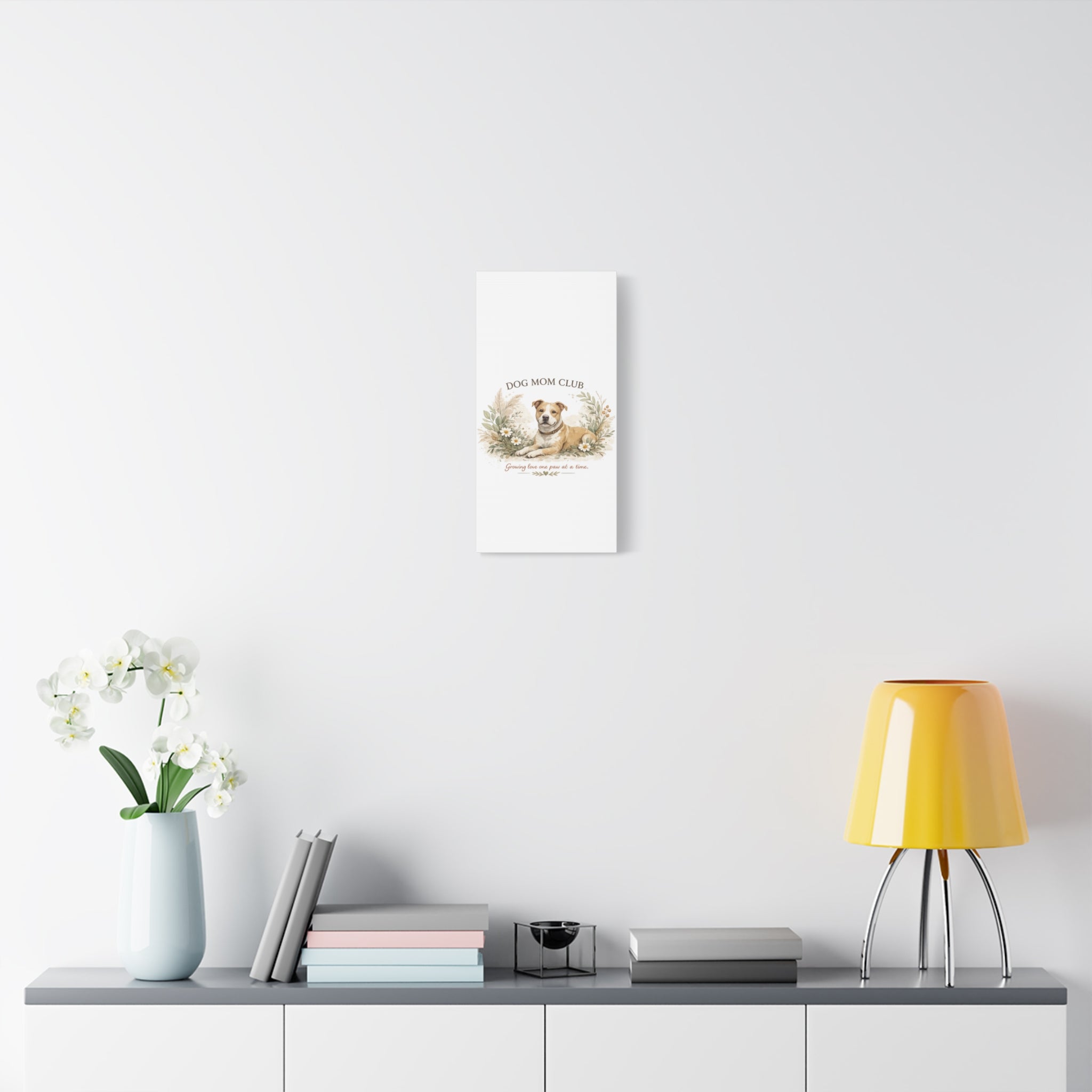 Dog Mom's Wild Garden | Matte Canvas, Stretched, 1.25"