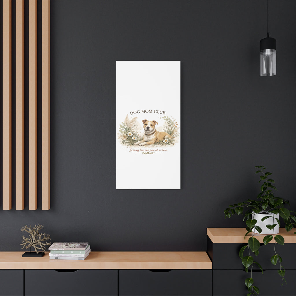 Dog Mom's Wild Garden | Matte Canvas, Stretched, 1.25"