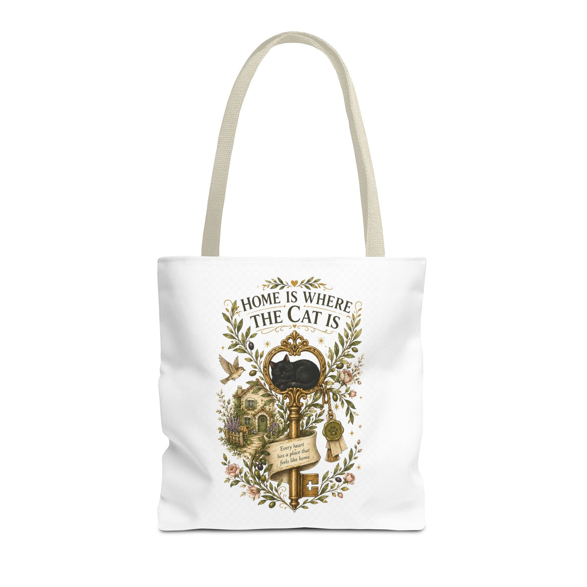 The Key to Home | Dog Mom Collection Totebag