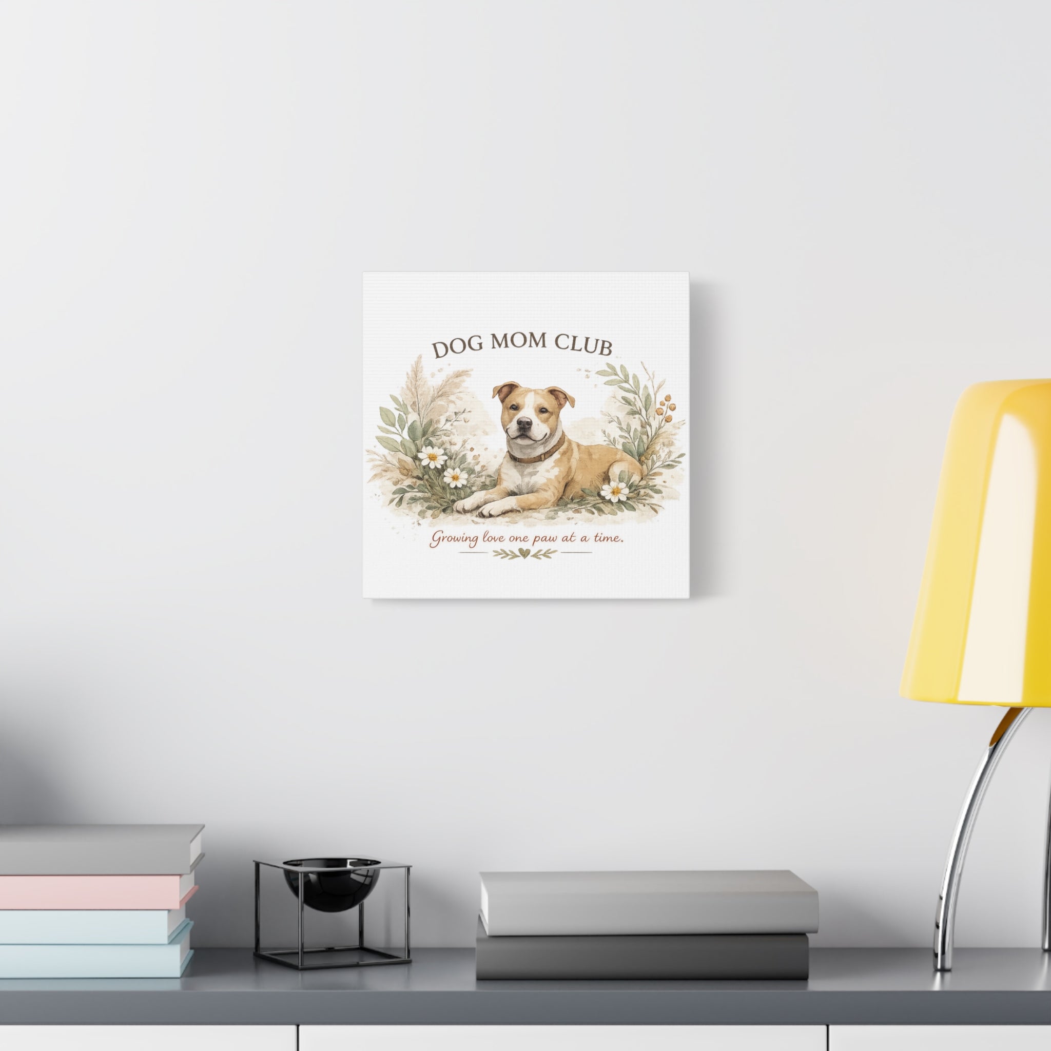 Dog Mom's Wild Garden | Matte Canvas, Stretched, 1.25"
