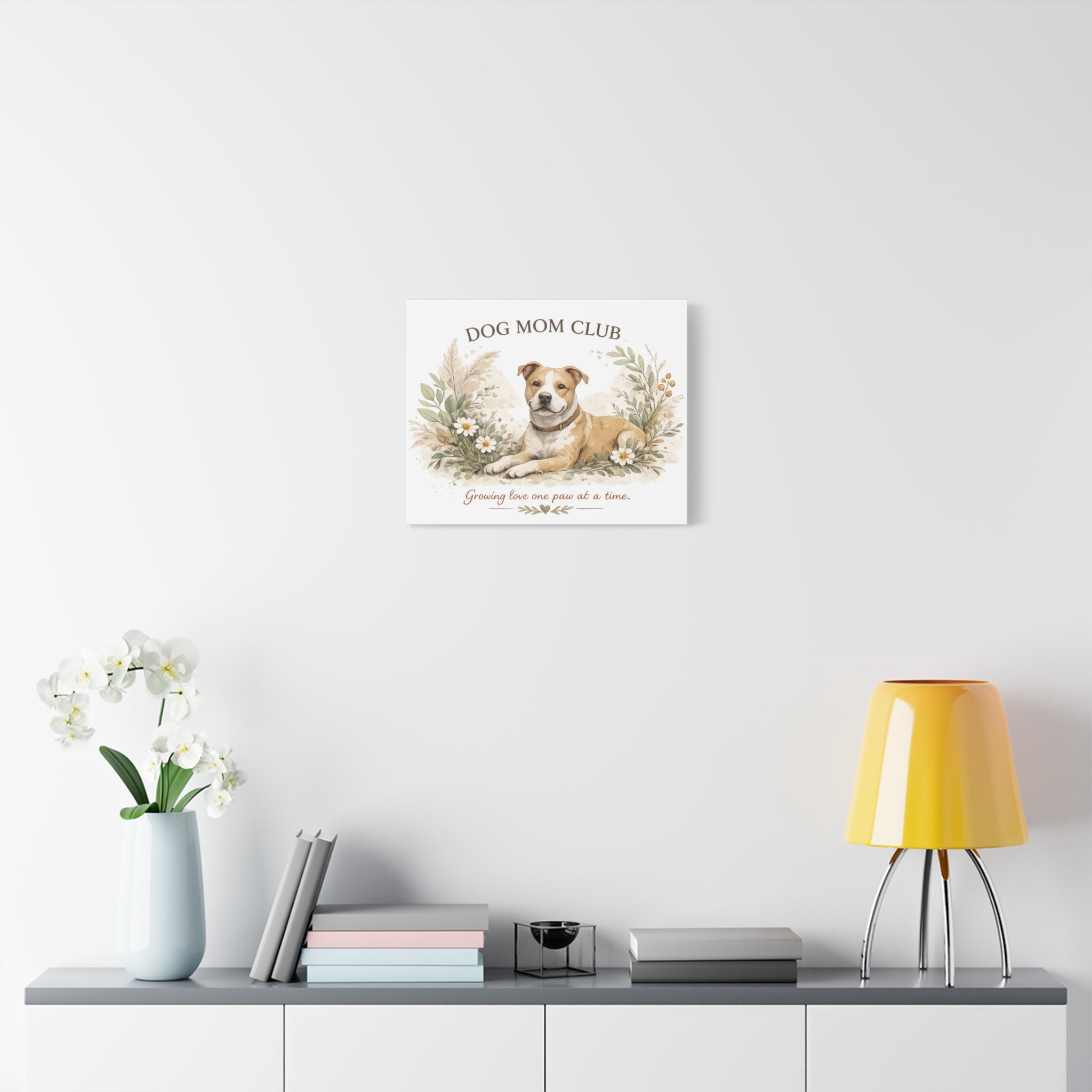 Dog Mom's Wild Garden | Matte Canvas, Stretched, 1.25"