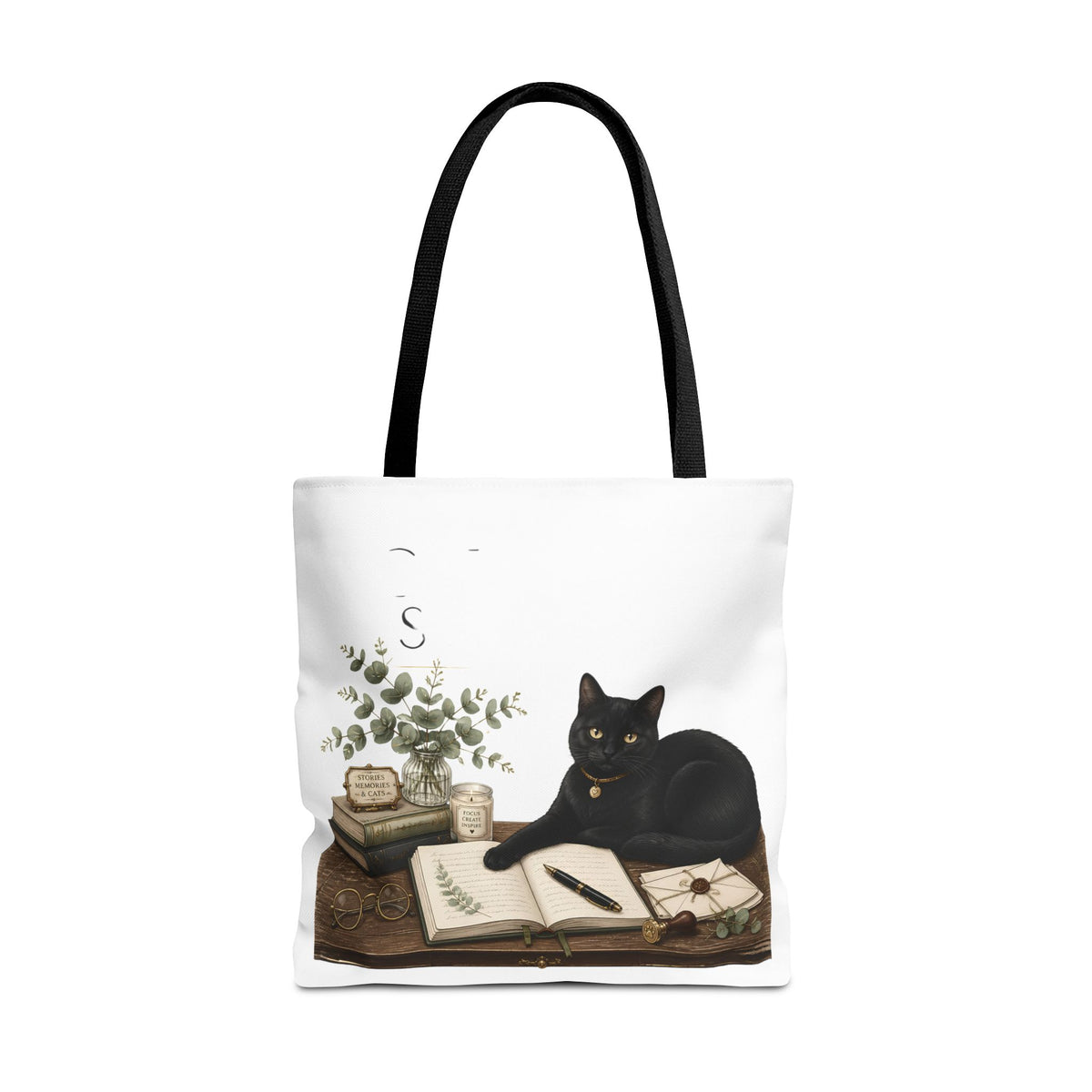The Letter Writer's Desk | Cat Mom Collection Totebag