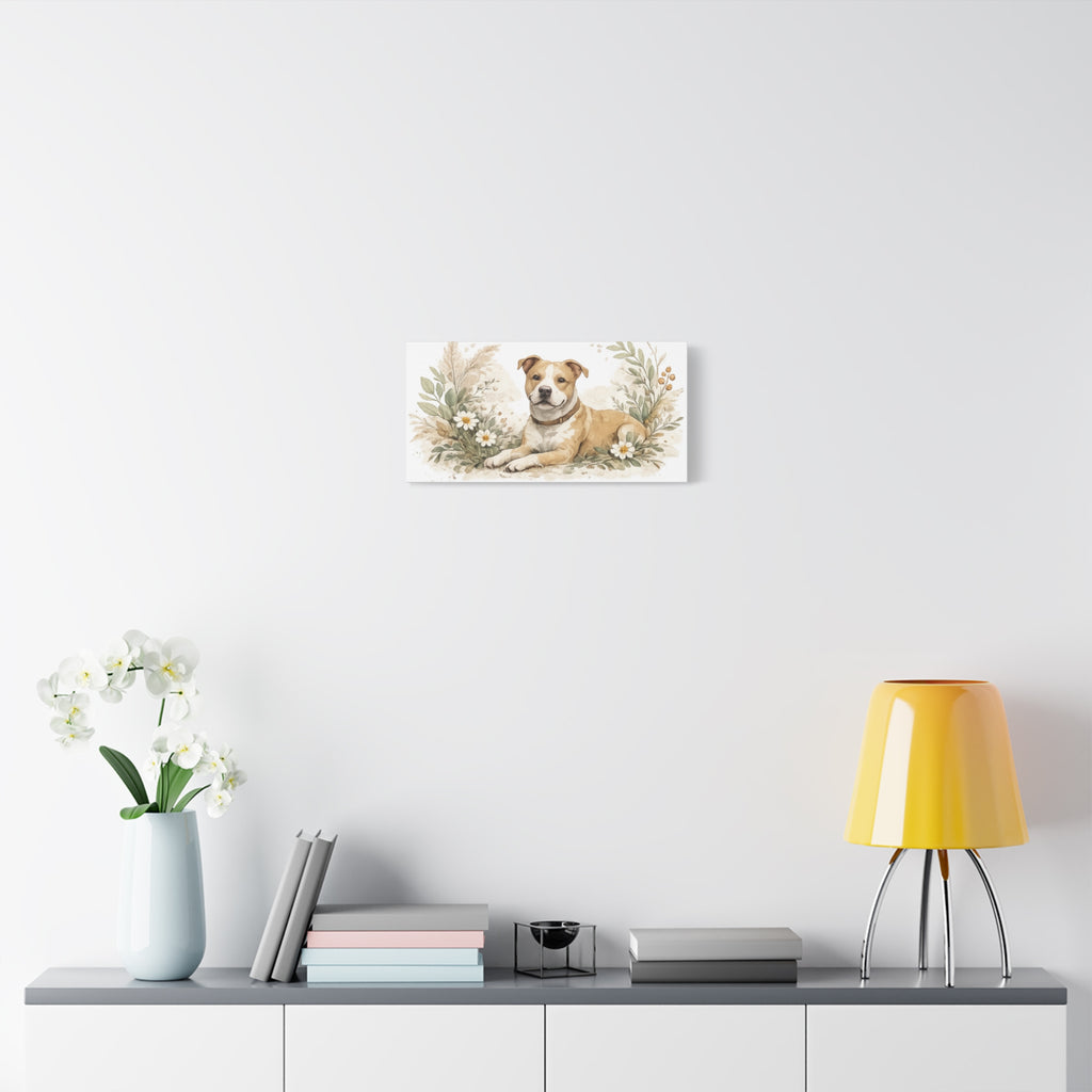 Dog Mom's Wild Garden | Matte Canvas, Stretched, 1.25"