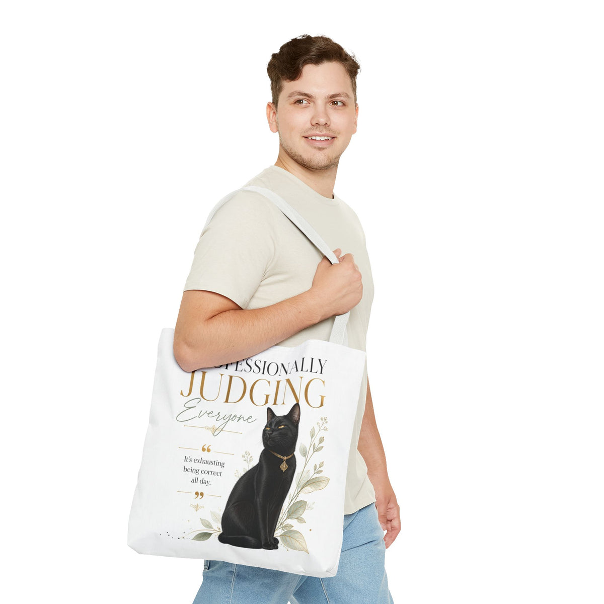 Professionally Judging Everyone | Fun Collection Totebag